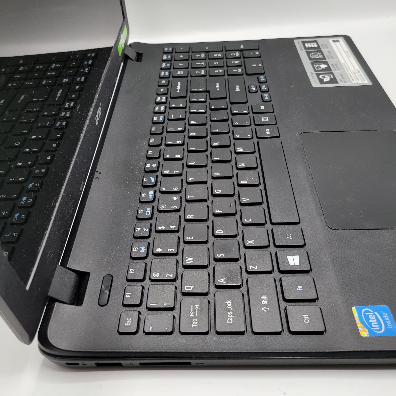 Acer Aspire E15 Start Intel Celeron No RAM 500GB HDD 15.6″ FOR PARTS