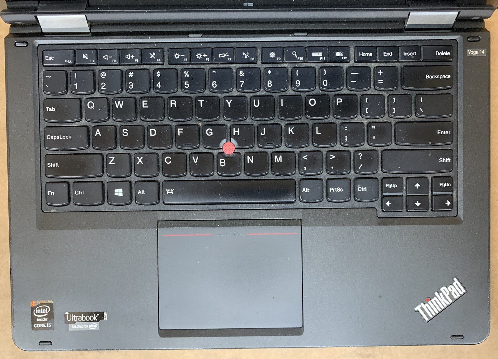 Lenovo ThinkPad Yoga 14” Intel Core i5-4210U@1.70GHz 8GB DDR3 RAM NO HDD/SSD/OS