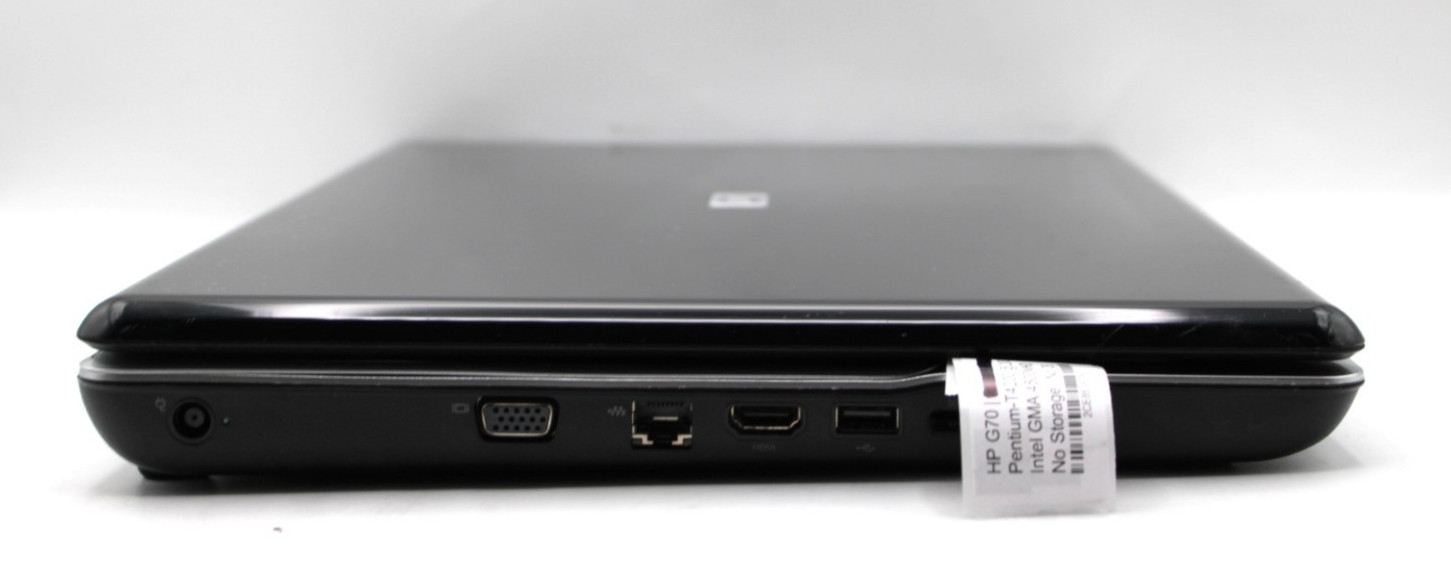 HP G70 Notebook Pentium-T4200@2.00GHz 3GB DDR2 NO STORAGE OR OS *USED/TESTED*