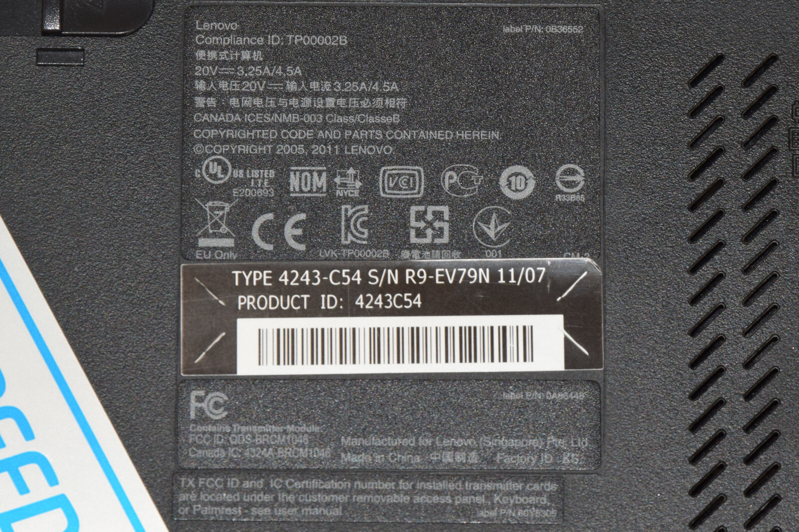 DEAD JUNK Lot 2 Lenovo Thinkpad T520 15.6″ Laptop Incomplete AS IS Parts Repair