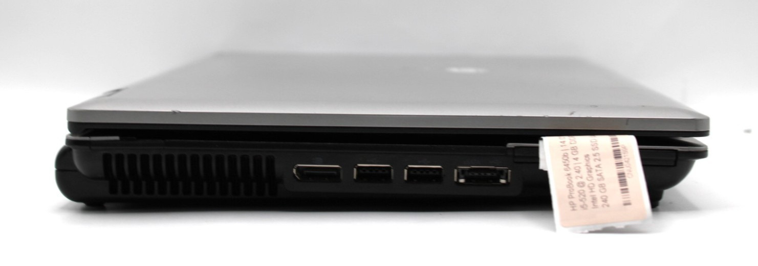 HP ProBook 6450b i5-520@2.4GHz 4GB DDR3 240GB NO OS *USED/TESTED*