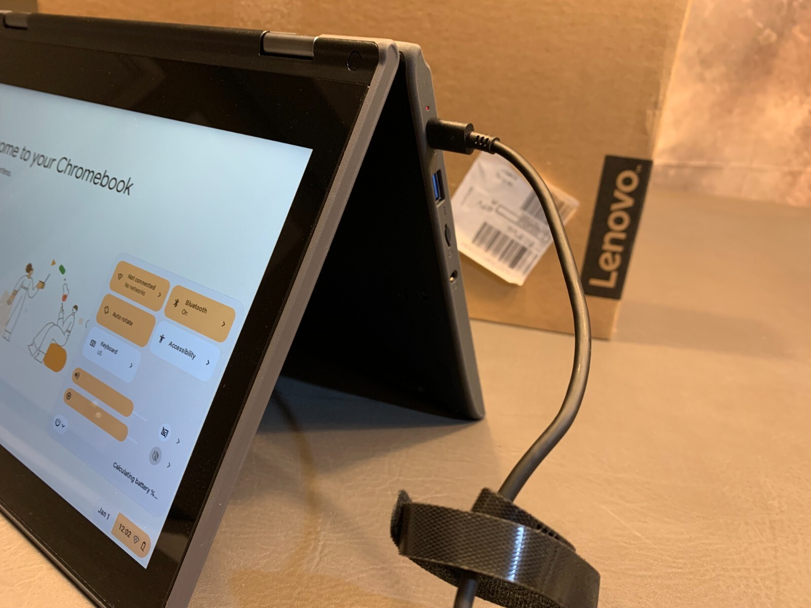 Lenovo 11.6″ Multi-Touch 300e Chromebook (2nd Gen) – 82CE0000US – Dead Battery!