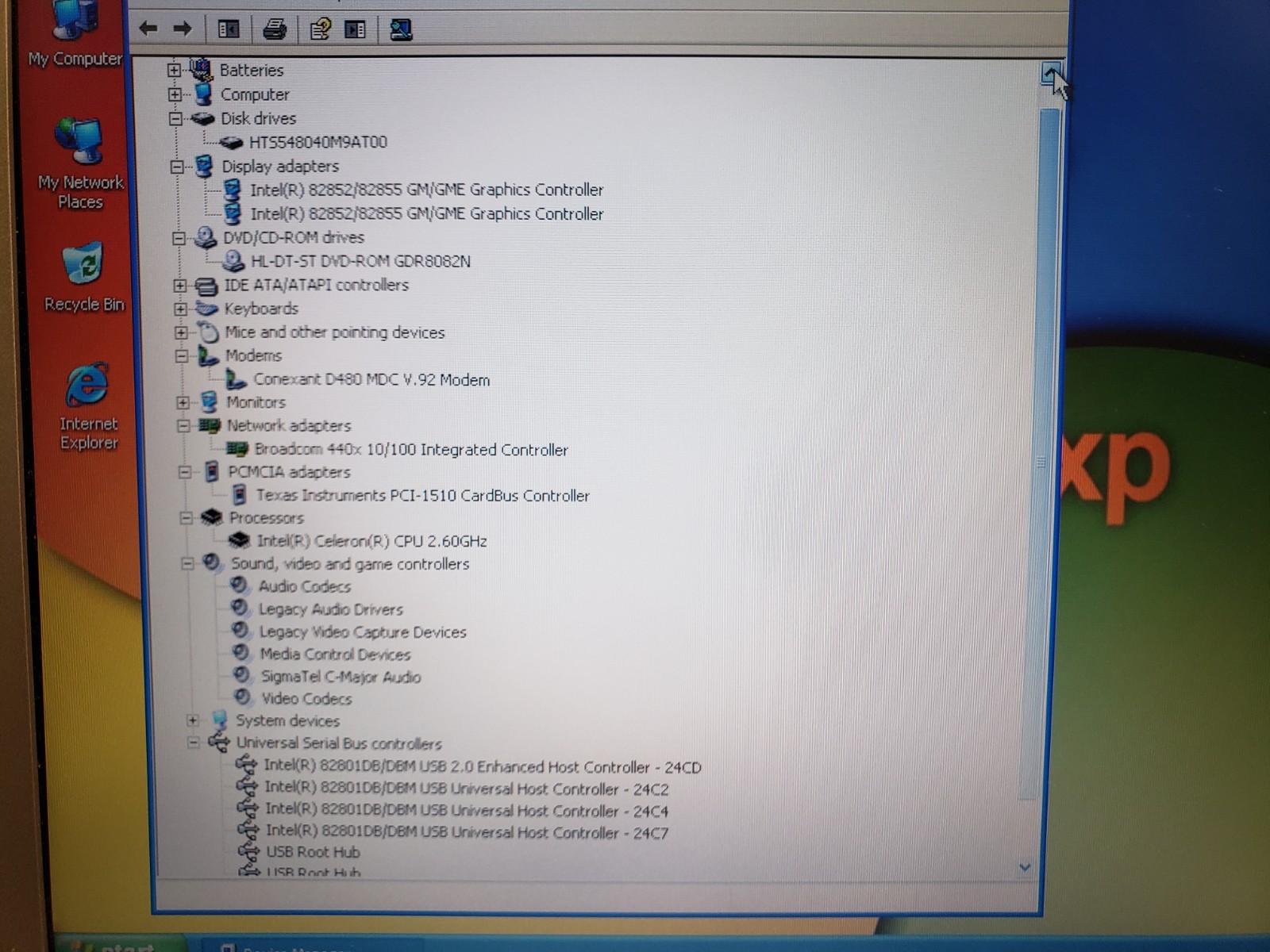 Vintage Dell Inspiron 1150 Celeron 2.6GHz 256MB 40GB Windows XP Laptop 14″