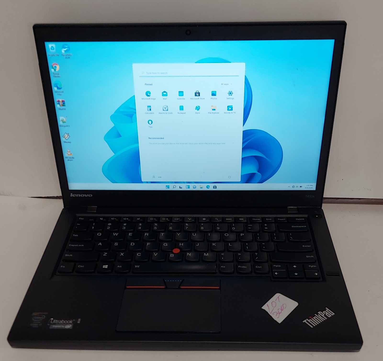 LENOVO ULTRABOOK THINKPAD T450s i7 256SSD 8 RAM GOOD CONDITION