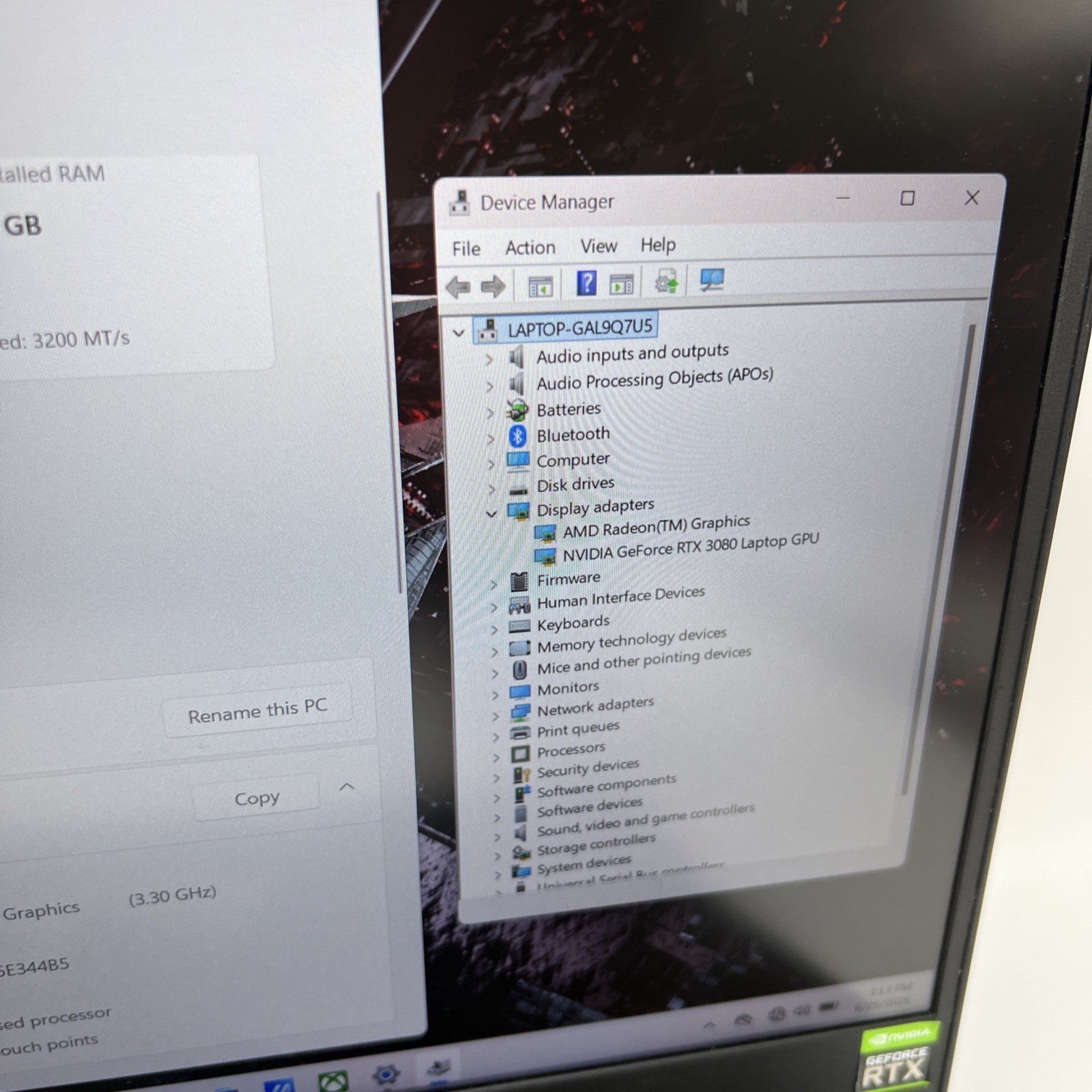 Asus ROG Zephyrus Duo 15 SE FHD TOUCH Ryzen 9 5900HX 32GB RAM 1TB RTX 3080 READ