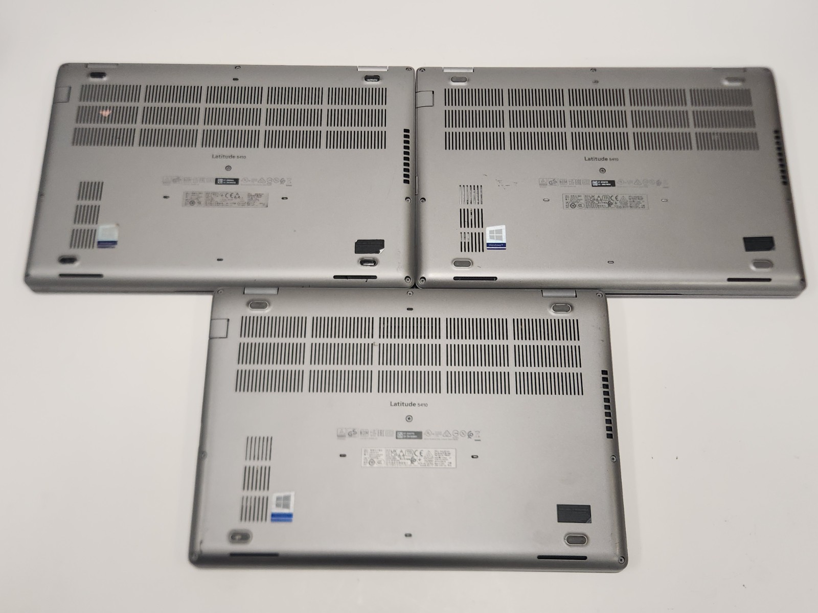 Lot of 3 Dell Latitude 5410 14″ i7-10610U 1.80GHz 8GB 16GB 256GB 512GB W11P