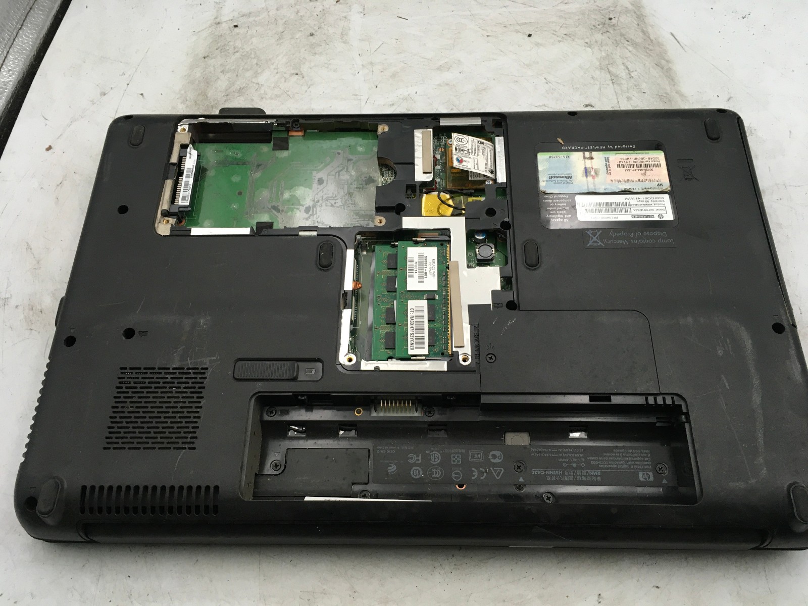 HP PRESARIO CQ81 – BOOTS TO BIOS – AMD SEMPRON M120 – 2GB RAM – READ DESCRIP -BB