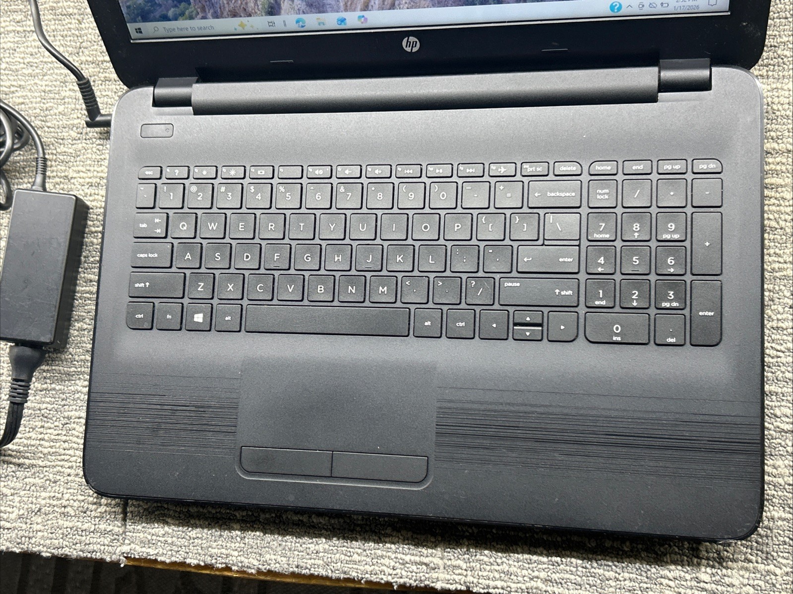 HP Notebook 15.6” – 15-ba018wm AMD E2-7110 Quad-Core APU, 4GB RAM 014912
