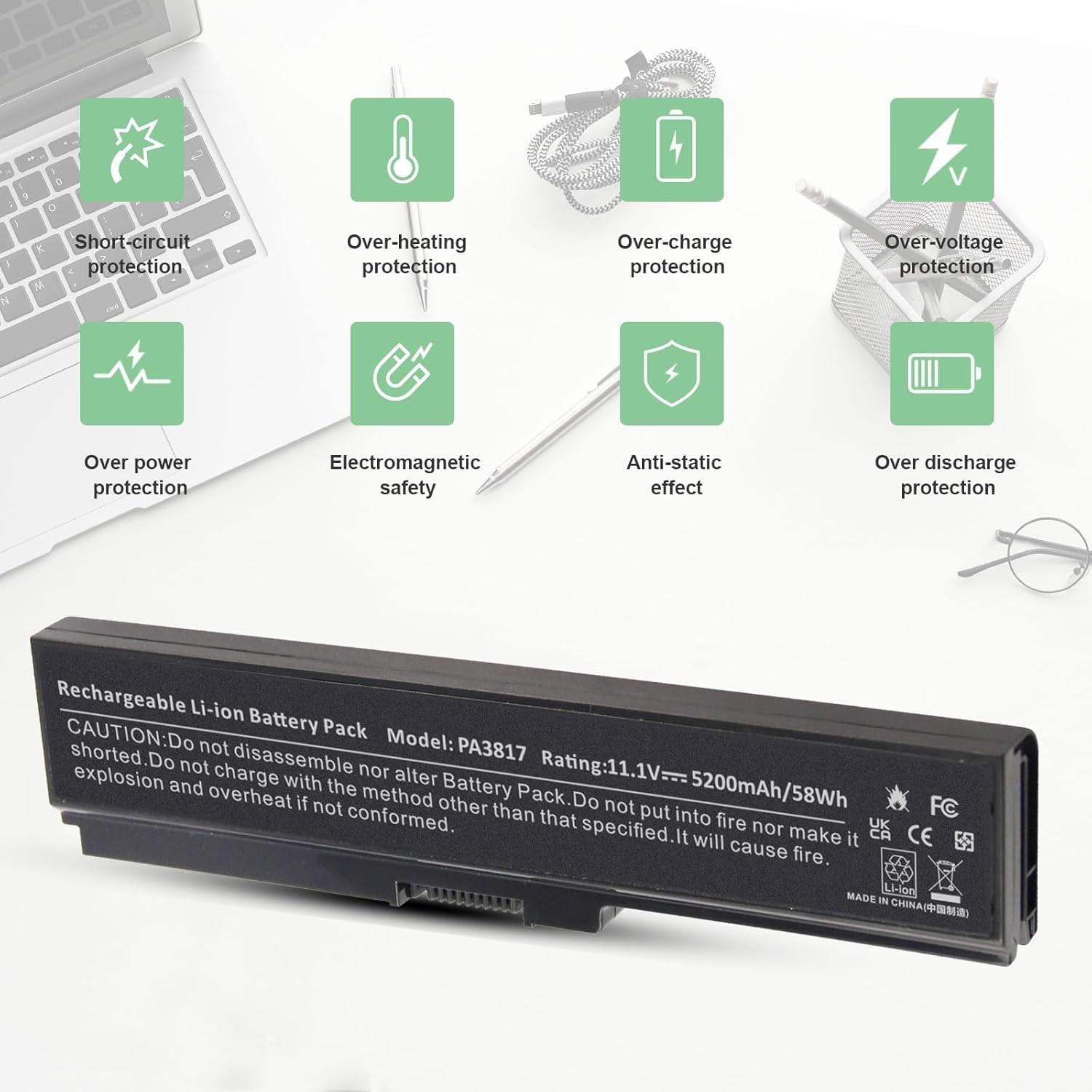 TREE.NB Battery for Toshiba L675 L750 L700 L755 P755 P750 C655 A655 A665 C655D L