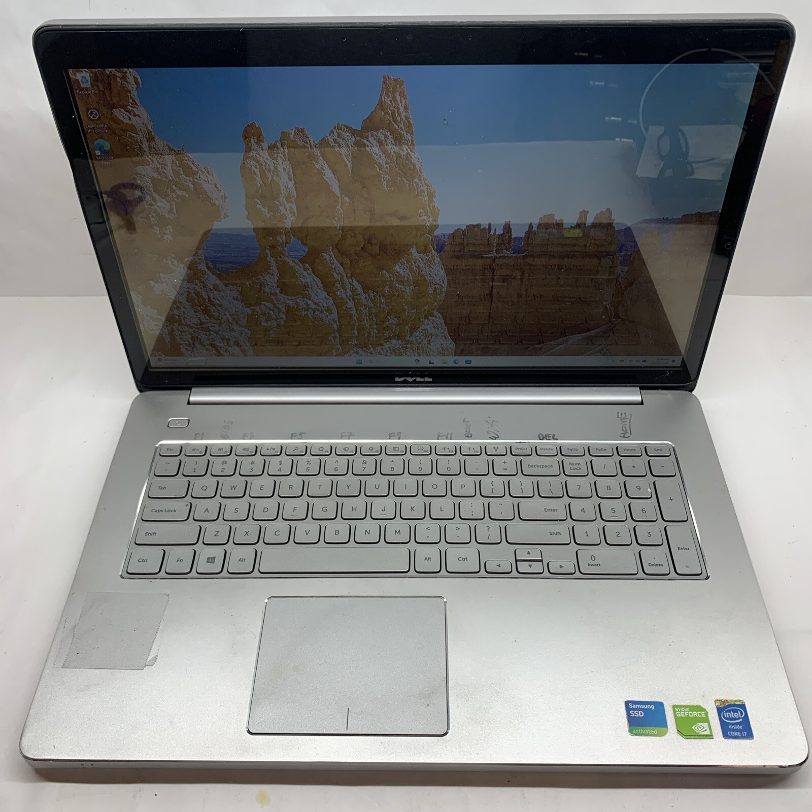 17″ Touch Dell Inspiron 7737 i7-4500U @1.80Ghz 128G SSD 16G RAM Nvidia Laptop
