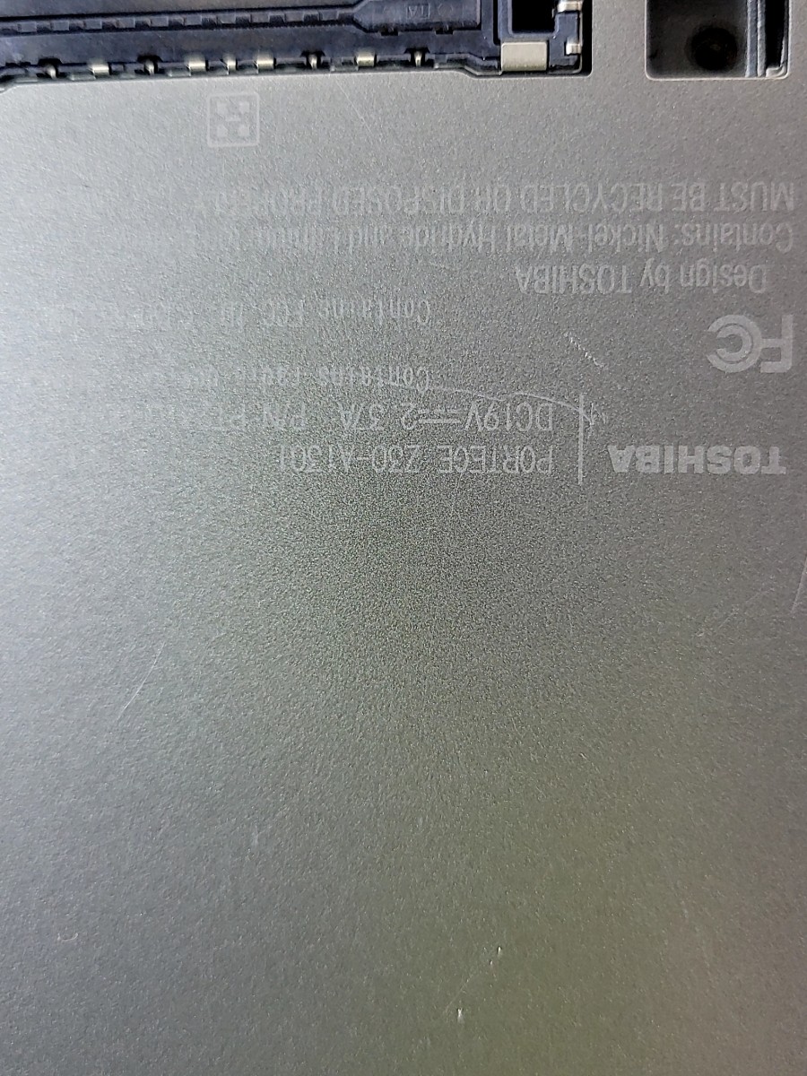 TOSHIBA PORTEGE Z30-A1301 PC Laptop INTEL CORE I5-4300U 8GB 128GB SEE NOTES