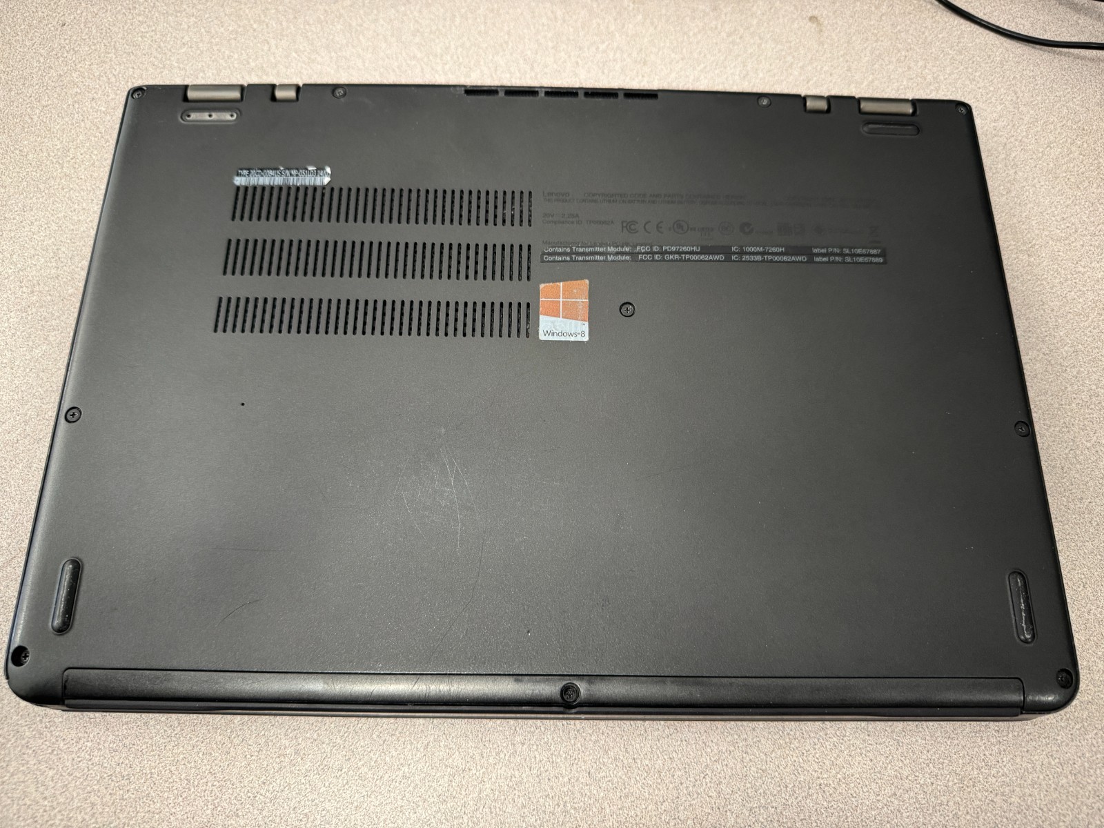 Lenovo THINKPAD S1 YOGA 2in1 12 FHD Touchscreen i5 4200U 128GB SSD 4GB Win11 Pro