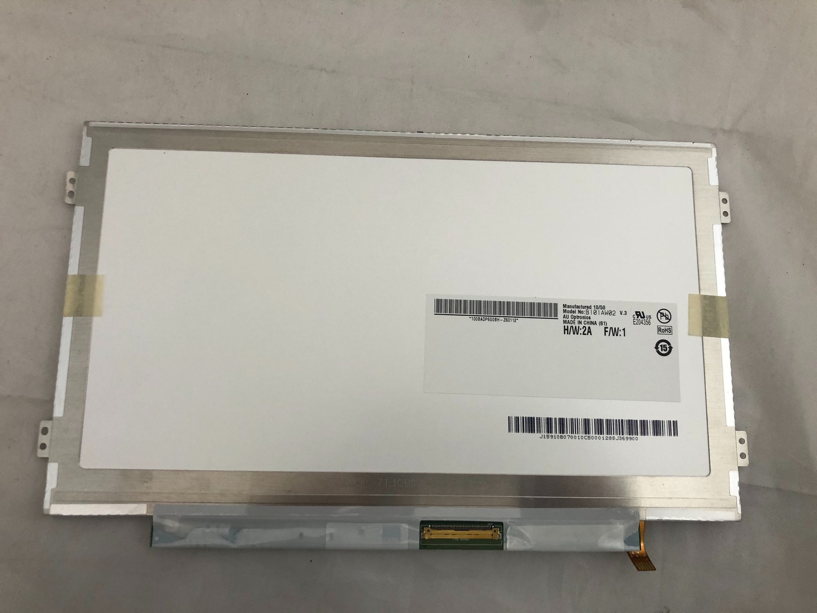 LENOVO 18004567 Laptop Screen 10.1 WSVGA 1024×600 B101AW02 V.3 AUO