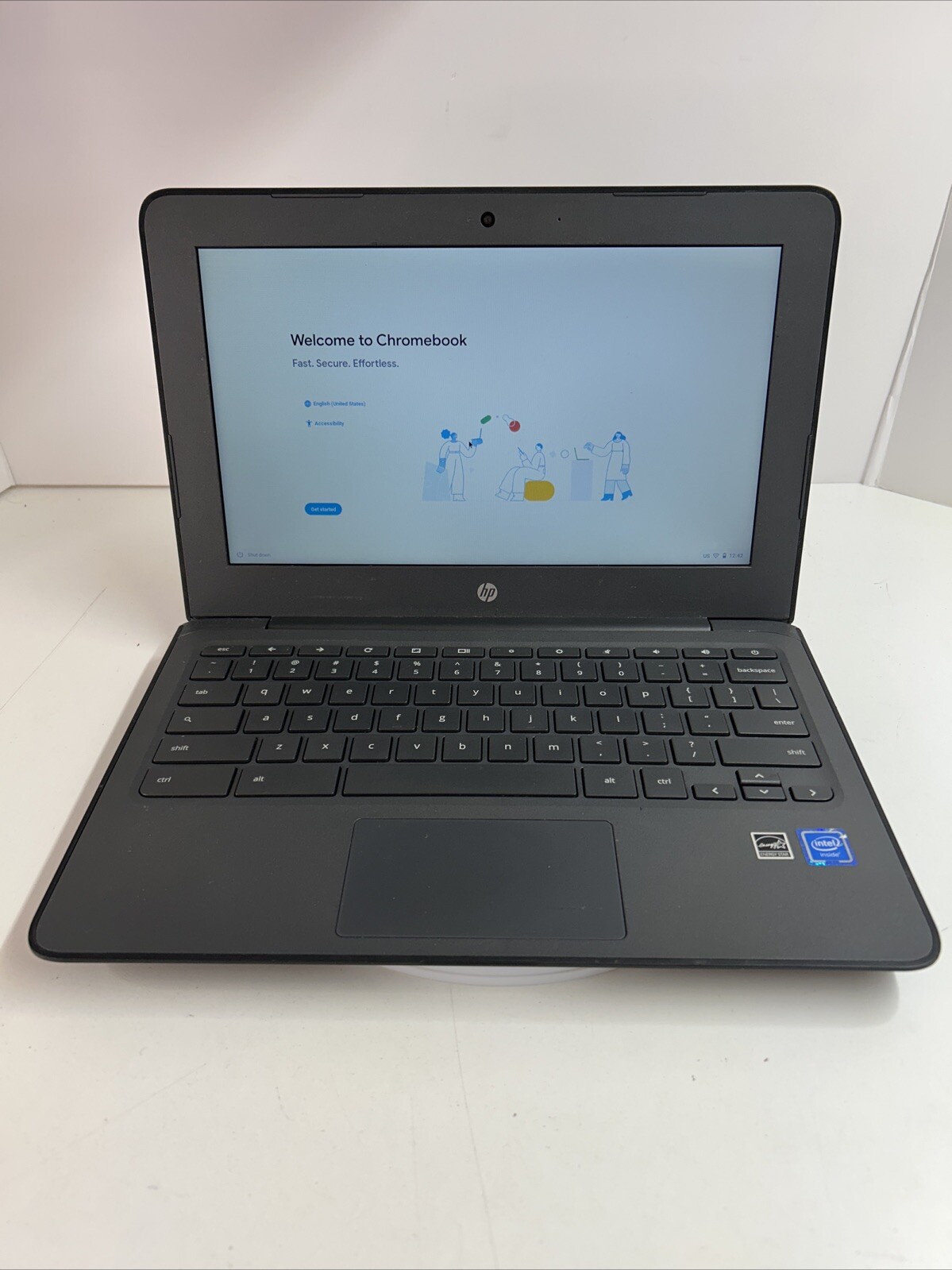 HP Chromebook 11 G6EE Intel Celeron N3350 32GB emmc 4GB RAM Chrome OS
