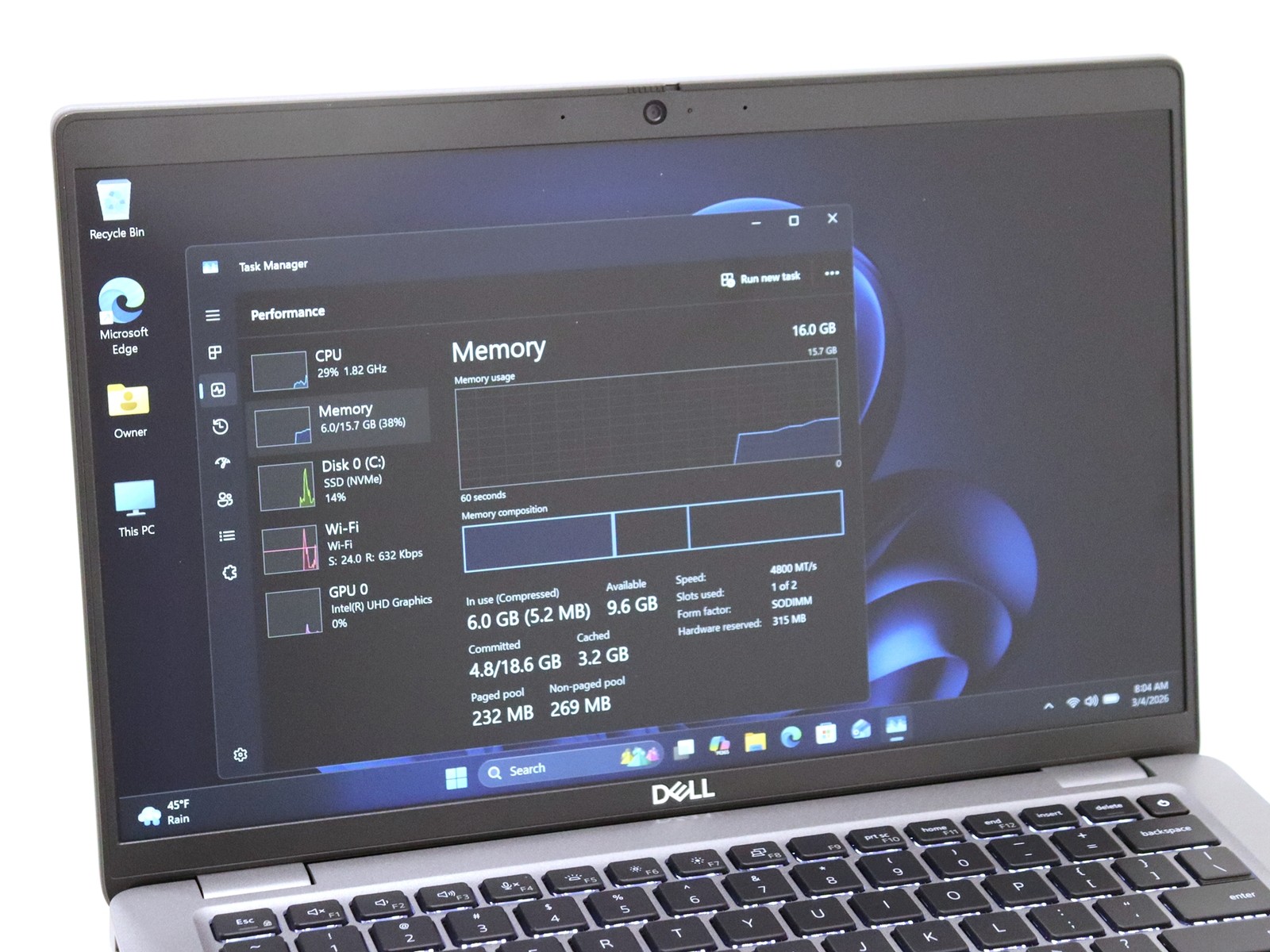 Dell Precision 3480 14.0″ Intel Core i5-1350P 16GB RAM 256GB NVMe W11 Pro