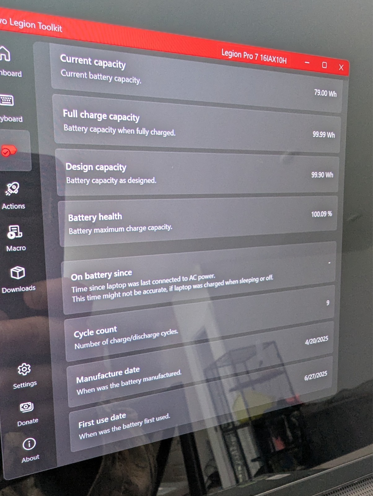 Legion Pro 7i RTX 5090 32GB 16″ OLED Intel Core Ultra 9 275HX
