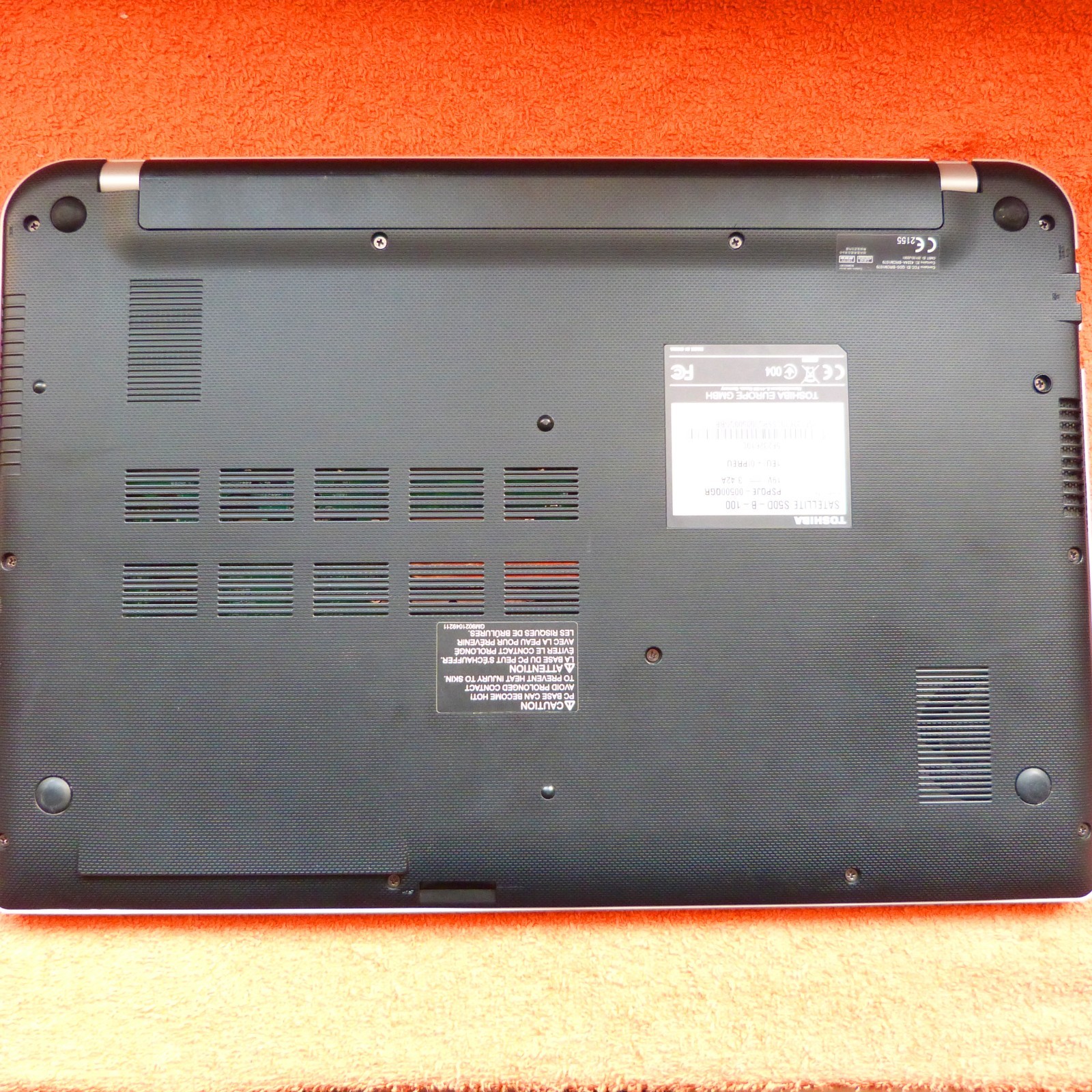 TOSHIBA S50 15″ ULTRABOOK HARMAN KARDON l Windows 10 HDMI AMD A10 QUAD CORE