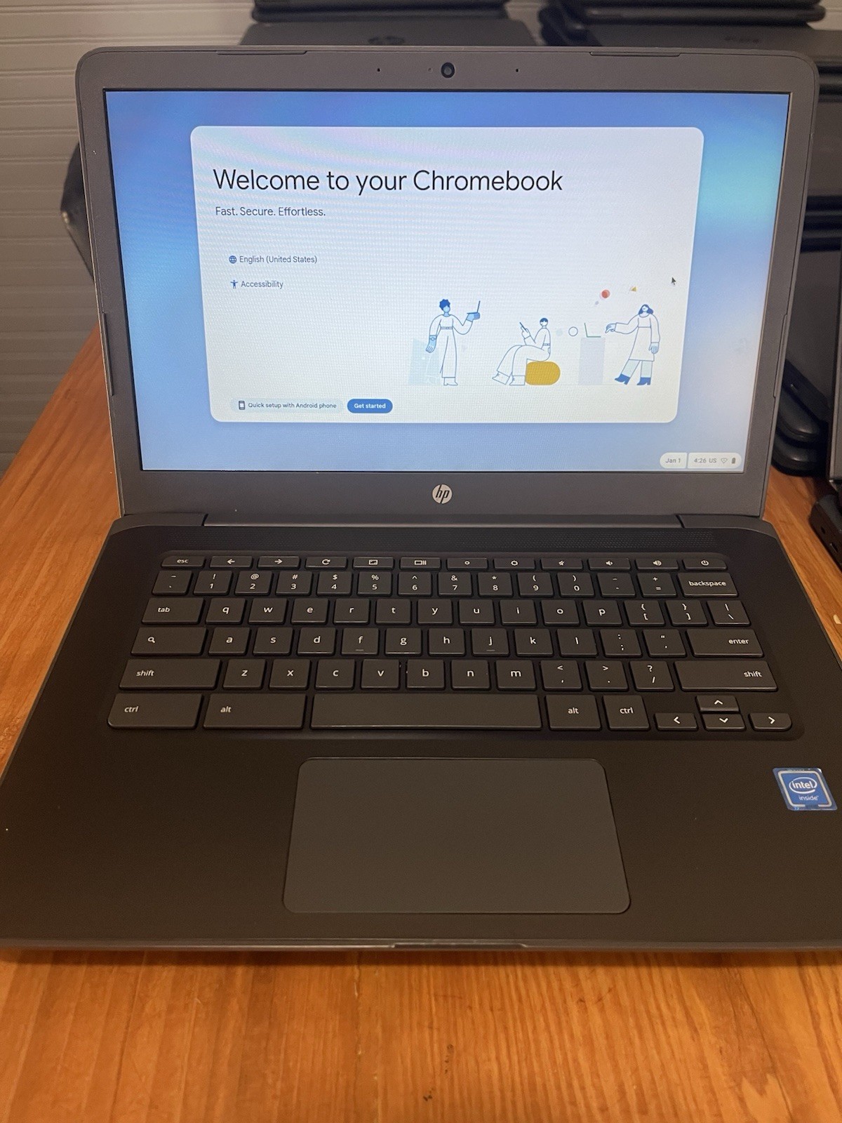 HP 14 G5 14″ inch Intel Celeron 1.1GHz 4GB RAM 32GB SSD Chromebook