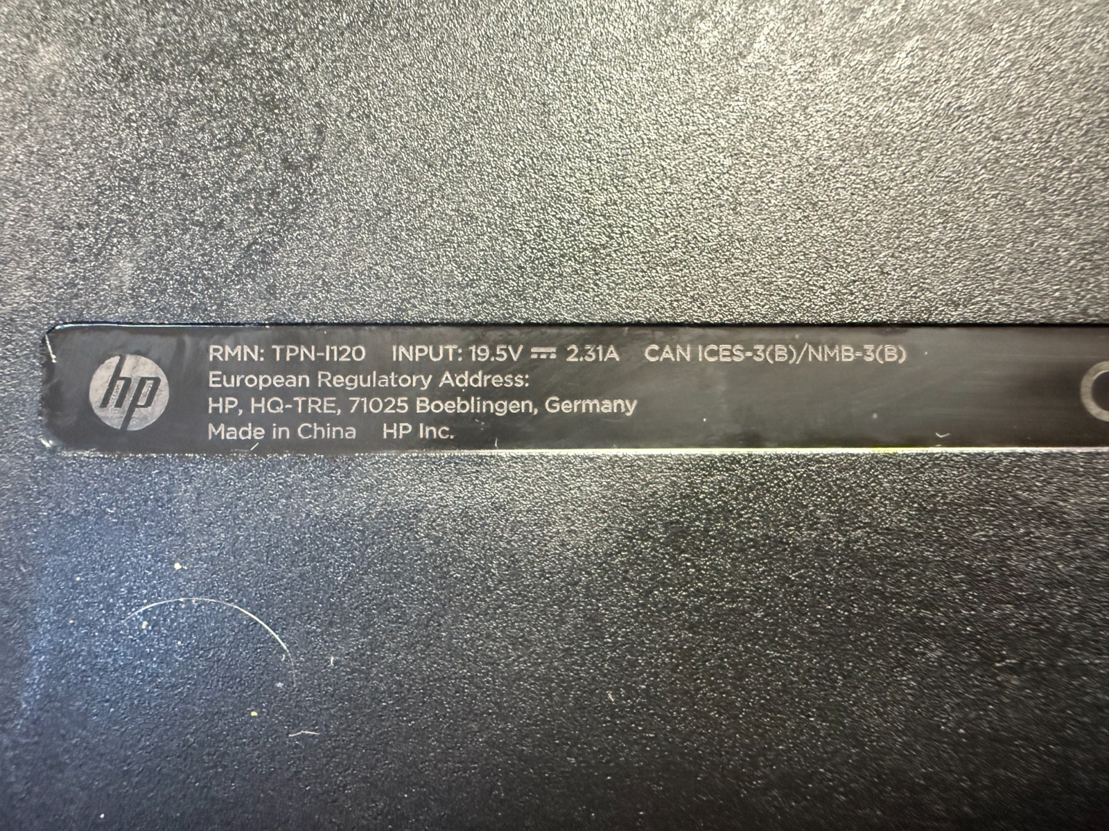 HP HQ-TRE 71025 Laptop Notebook Computer CORE i5 4GB – 500 GB HDD (PARTS)