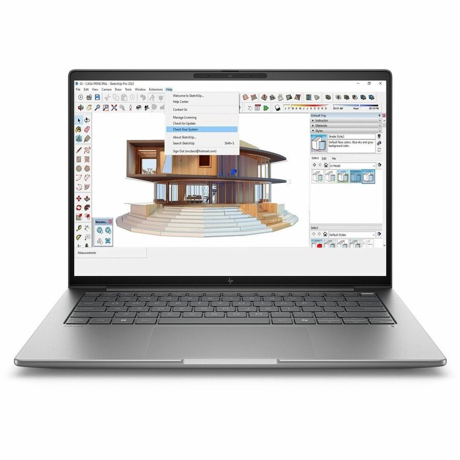 HP ZBook 8 G1i 14 Mobile Workstation – Intel Core Ultra 7 2nd Gen 255H – 32 GB