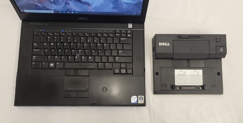 Dell Latitude E6500 Core 2 Duo P8400 8GB 120GB SSD Win10 Pro w/ Dock Blue