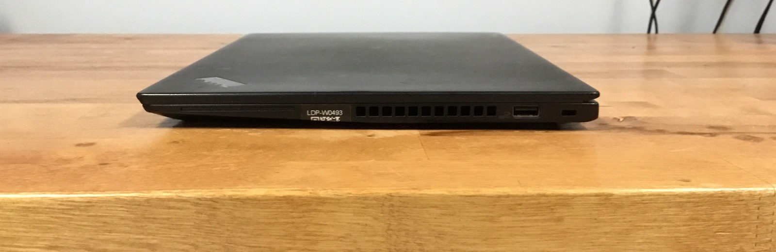 Lenovo Thinkpad T490s 14” i5-8265U 1.60GHz 8GB RAM 128GB SSD (LDP-W0493)