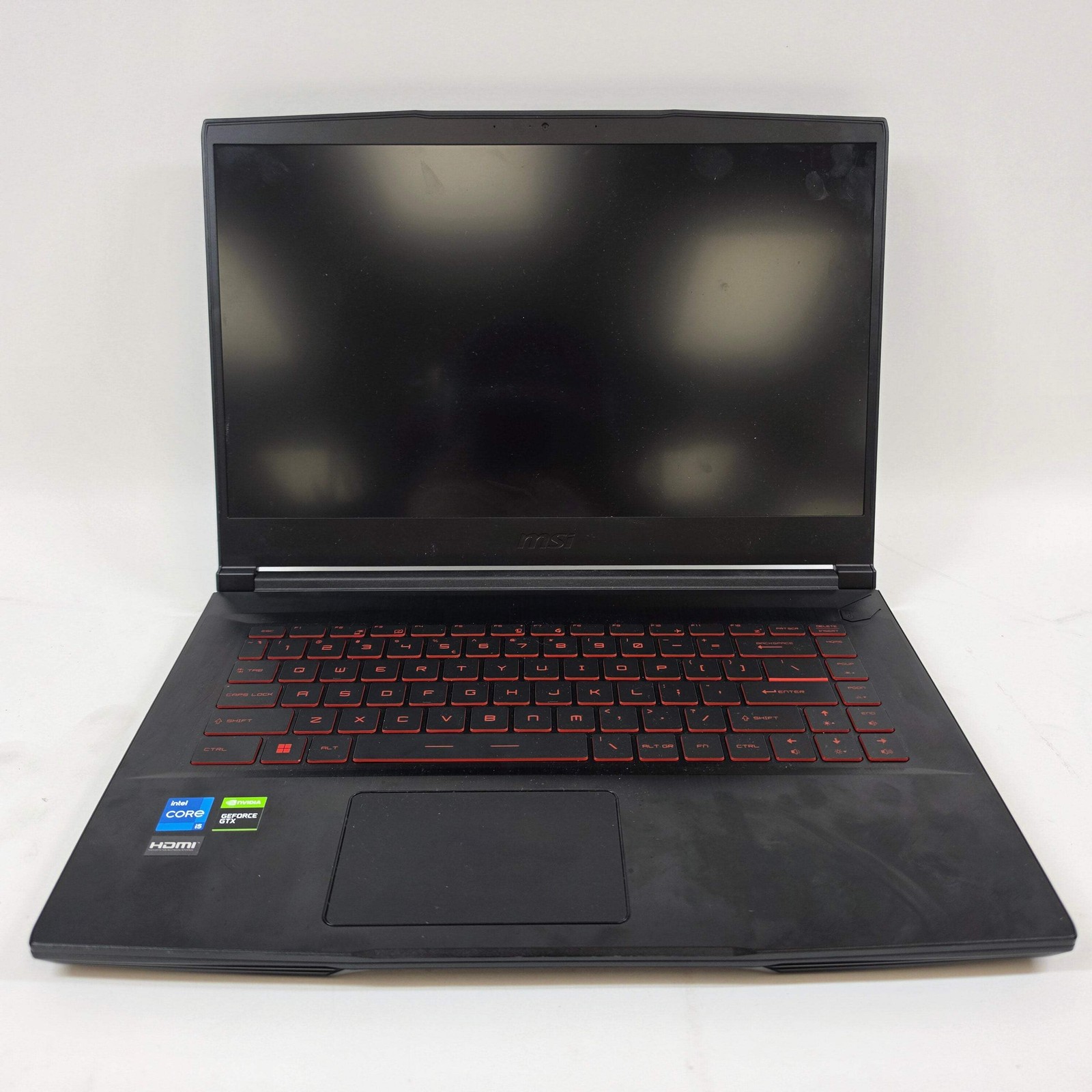 MSI Thin GF63 115C 15.6″ i5-11400H 2.69GHz 8GB RAM 256GB SSD GeForce GTX 1650