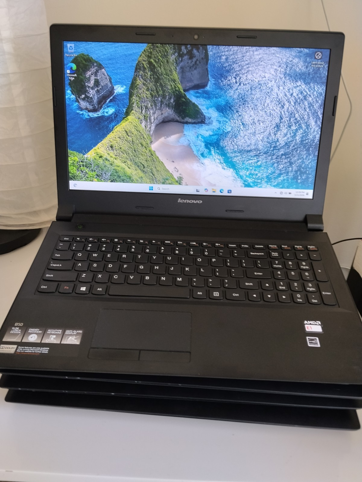 Lenovo B50-45 15.6″ AMD A8 16GB RAM 256GB SSD – Ready to be used of the Box