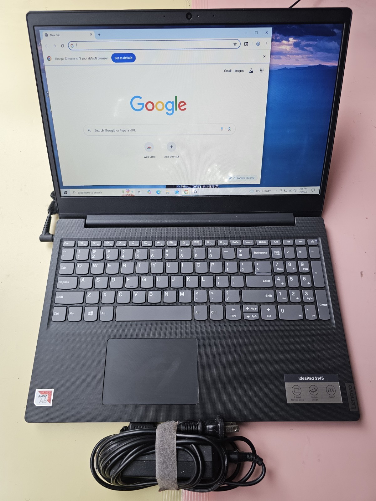 Lenovo IDEAPAD S145 AMD A6-9225 RADEON R4 500GB HDD 4GB RAM WEBCAM
