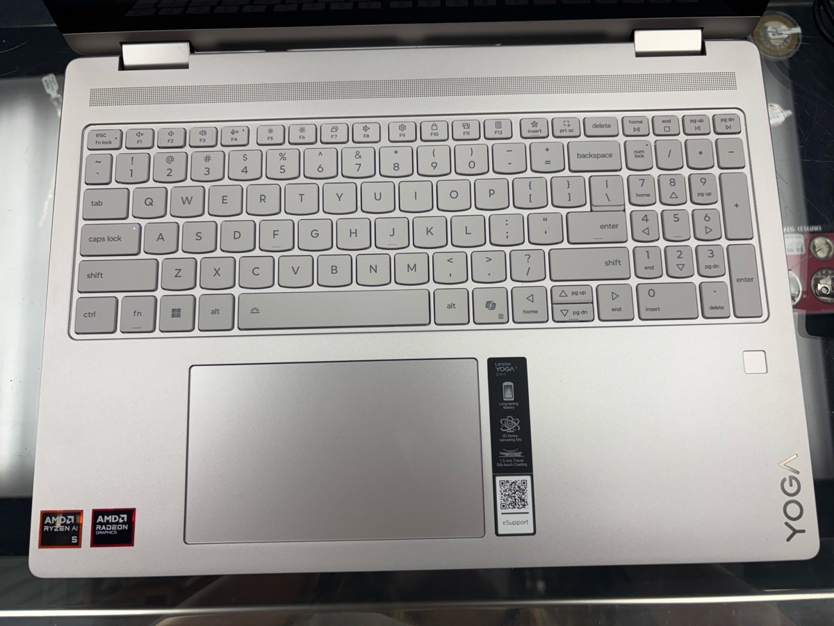LENOVO YOGA 7 16AKP10 WIN 11 RYZEN 16GB RAM 2.0GHZ 512GD SSD LAPTOP (QUC027176)