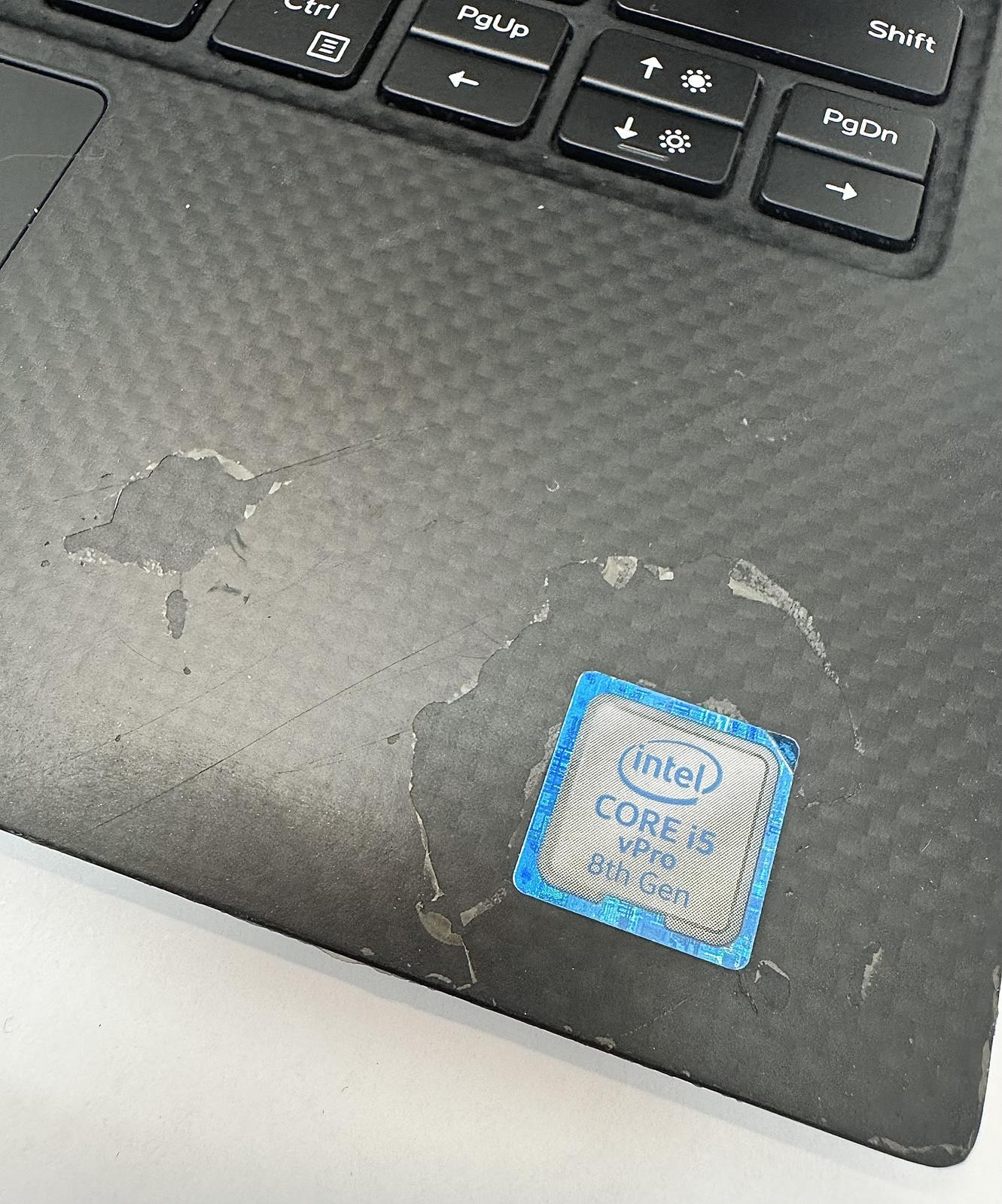 Dell XPS 13 9370, Intel Core i5-8350U CPU @ 1.70GHz, 8GB RAM, 256GB NVMe