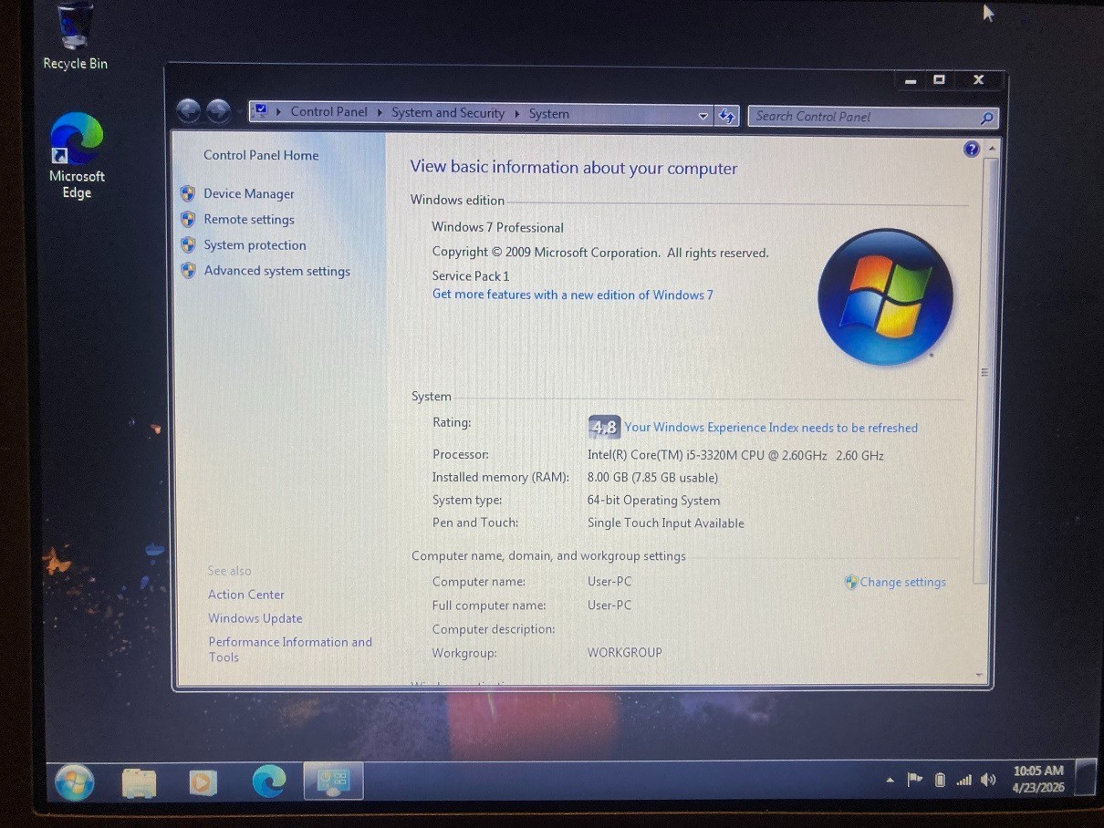 15.6″ Lenovo L530 Laptop Windows 7 Pro i5 2ghz 4gb 250gb DVDRW + New Battery
