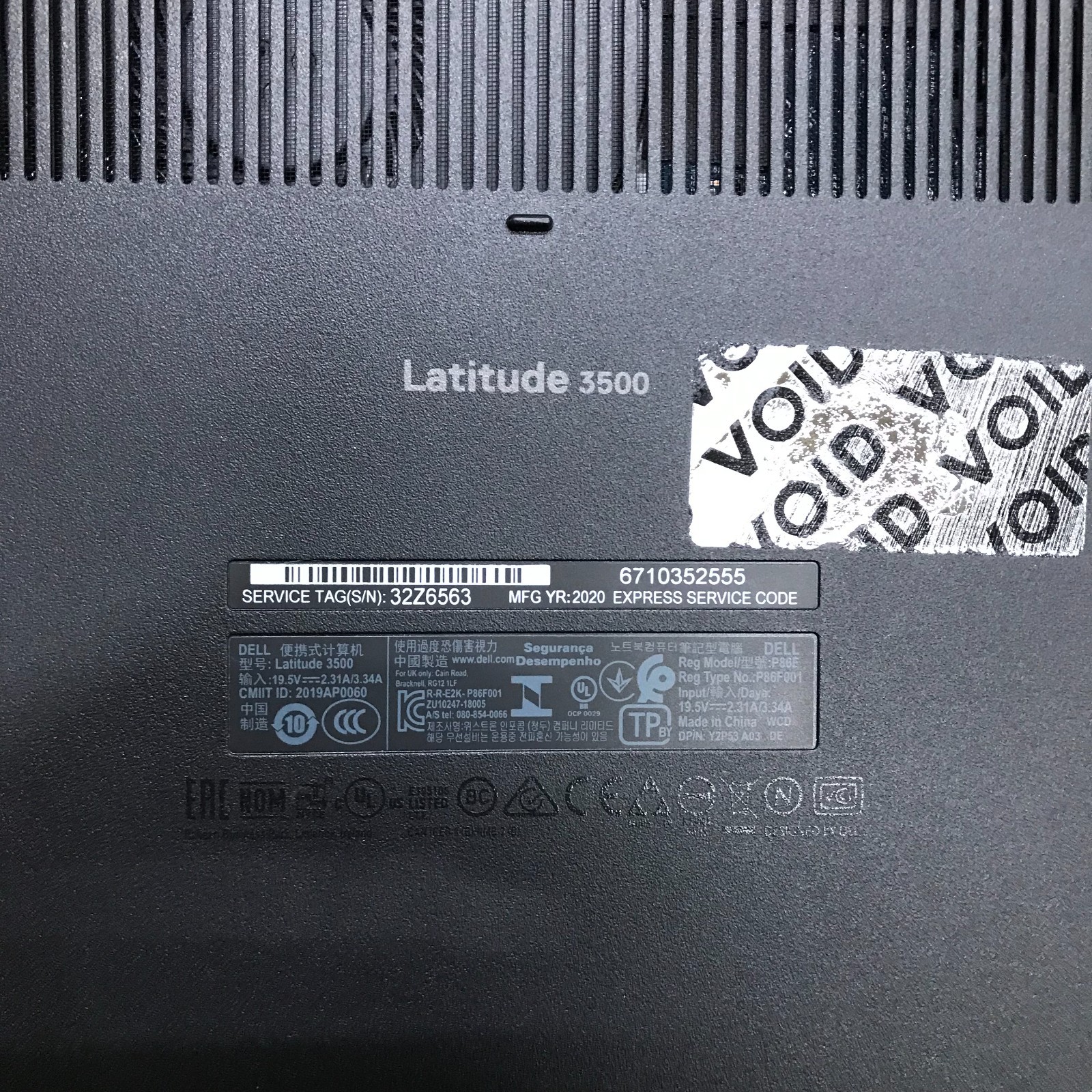 Dell Latitude 3500 15.6″ i5-8365U 1.6GHz 8GB RAM 256GB M.2 SSD (Windows 11 Pro)