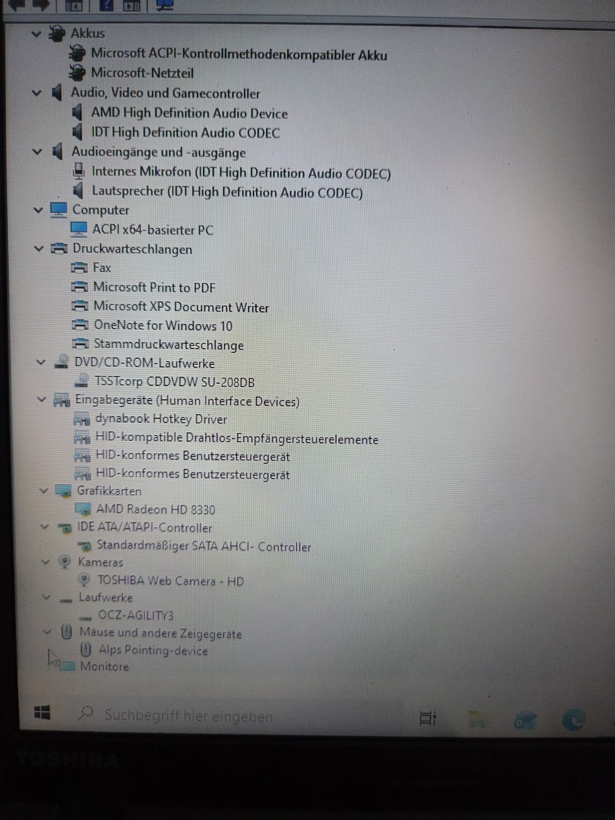 Toshiba Satellite C50D-A-13Y | AMD Quad-Core | 4GB RAM | SSD | Windows 10