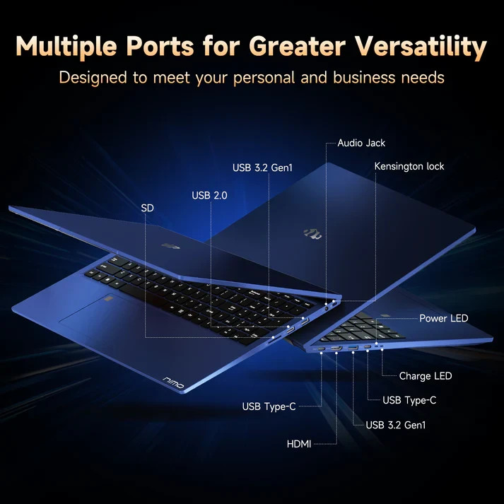 🚨LAST DAY! Nimo 17.3″ N175 Ryzen 9 8945HS FHD Laptop – ENDS 8/21/2025