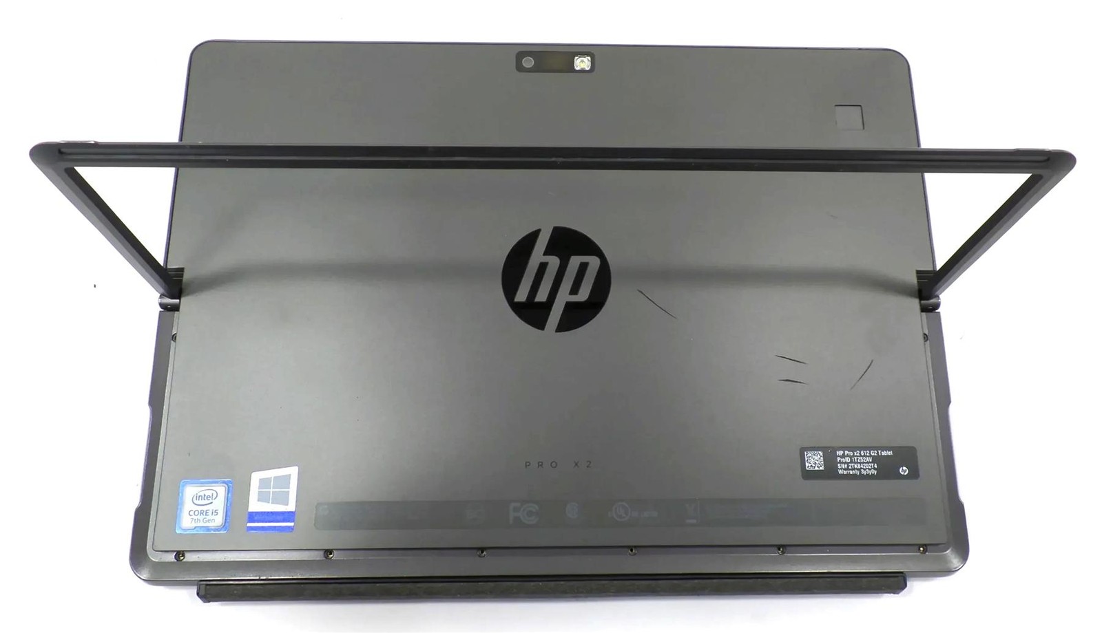 HP Pro X2 612 G2 Tablet Core i5-7Y54 1.20GHz 8GB 128GB SSD
