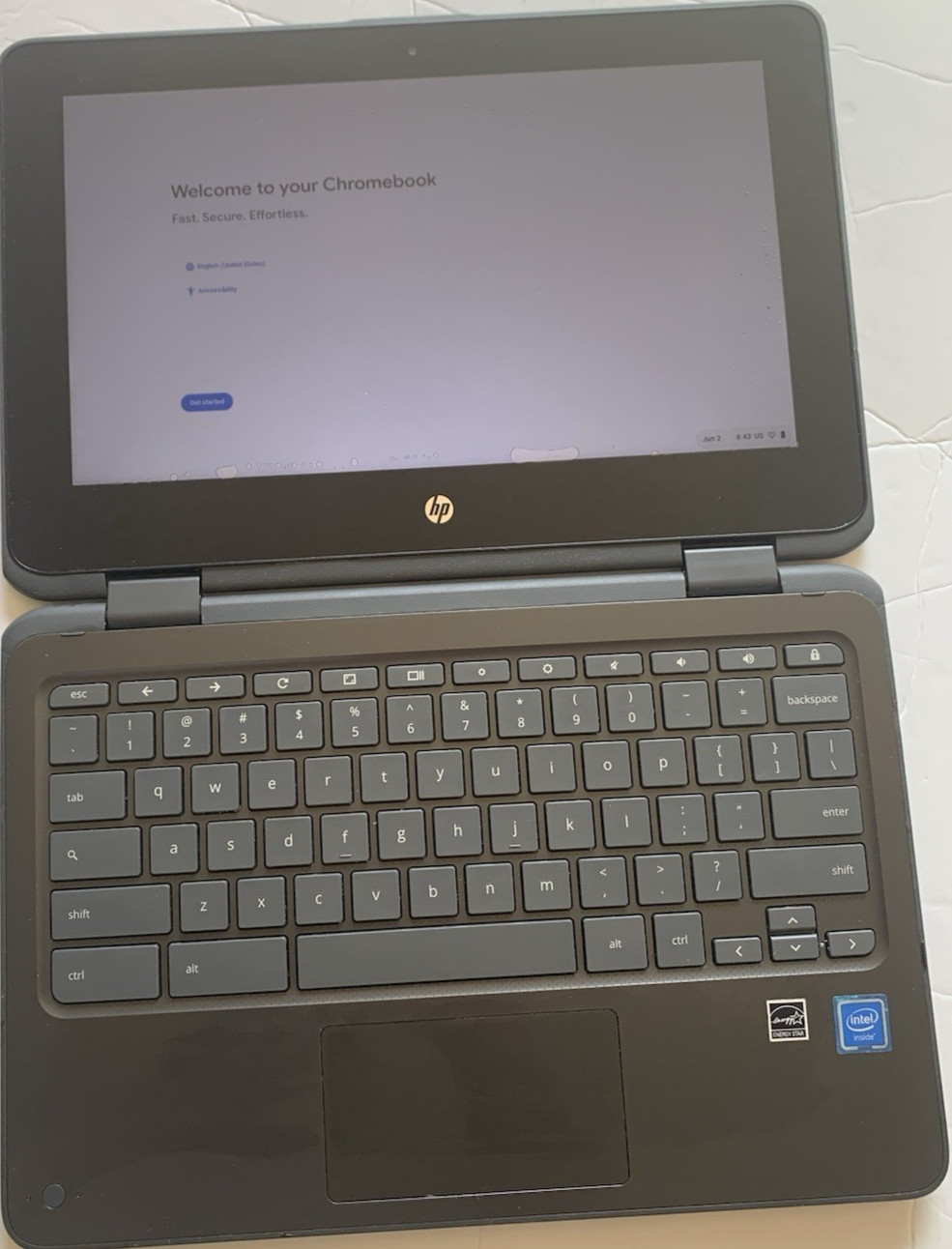 HP Chromebook x360 11 G2 EE 11.6″ 2-in-1 TOUCHSCREE N4000 4GB 32GB **SEE PHOTOS