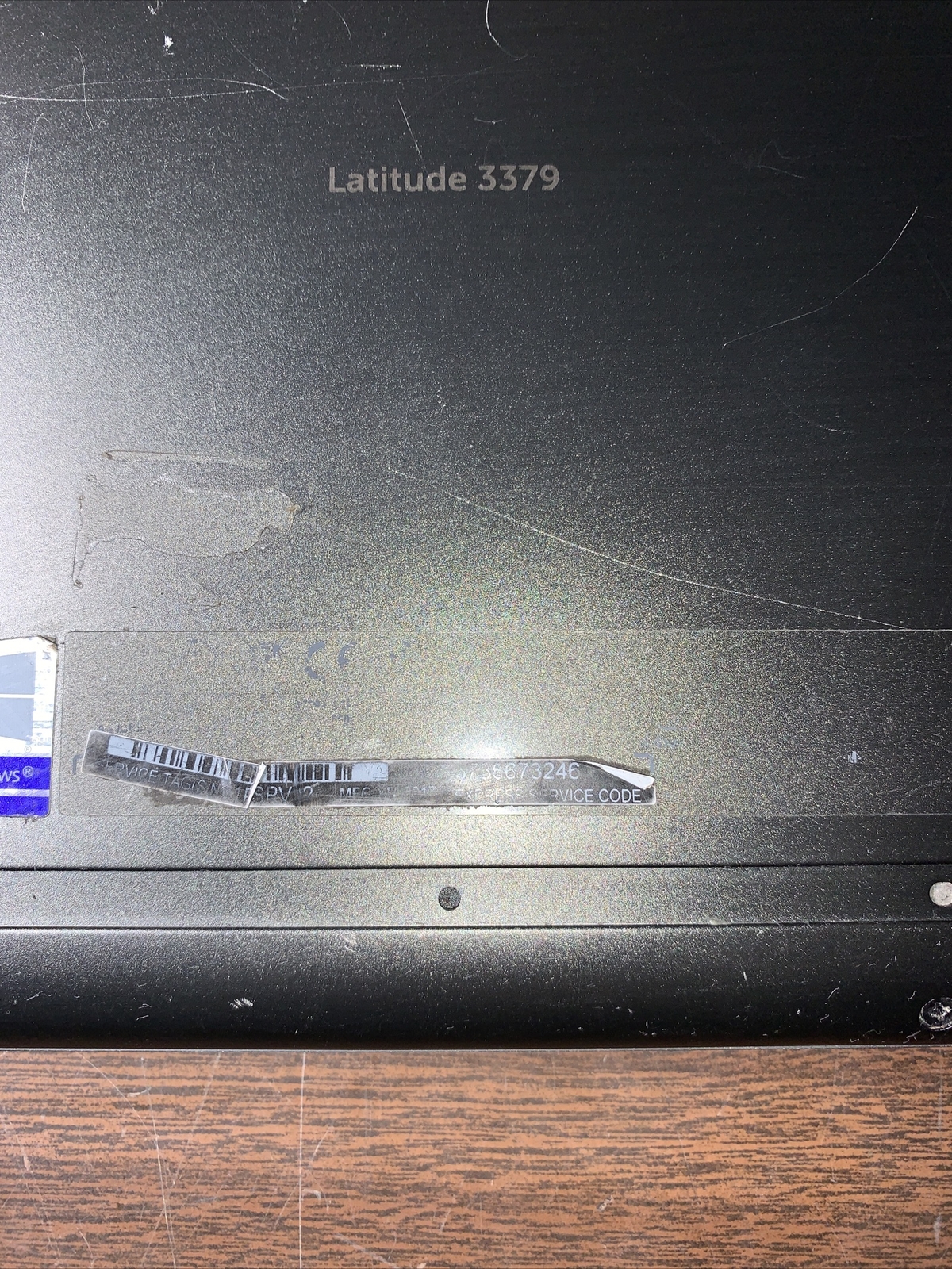 DELL LATITUDE 3379 INTEL CORE I3-6100U 2.30GHZ 4GB RAM **NO HD/ NO CADDIE/ NO OS