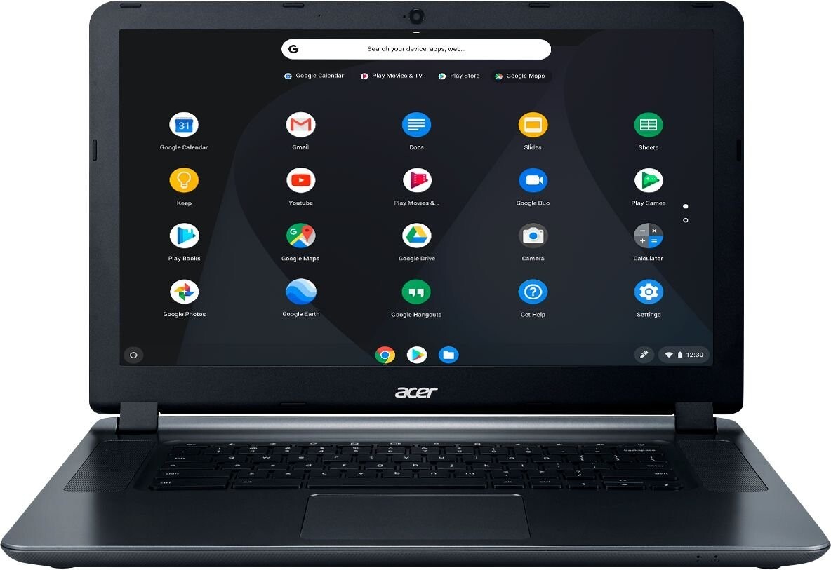 Acer 15.6″ HD Chromebook Intel Celeron N3060 CPU 4GB RAM 16GB eMMC Gray