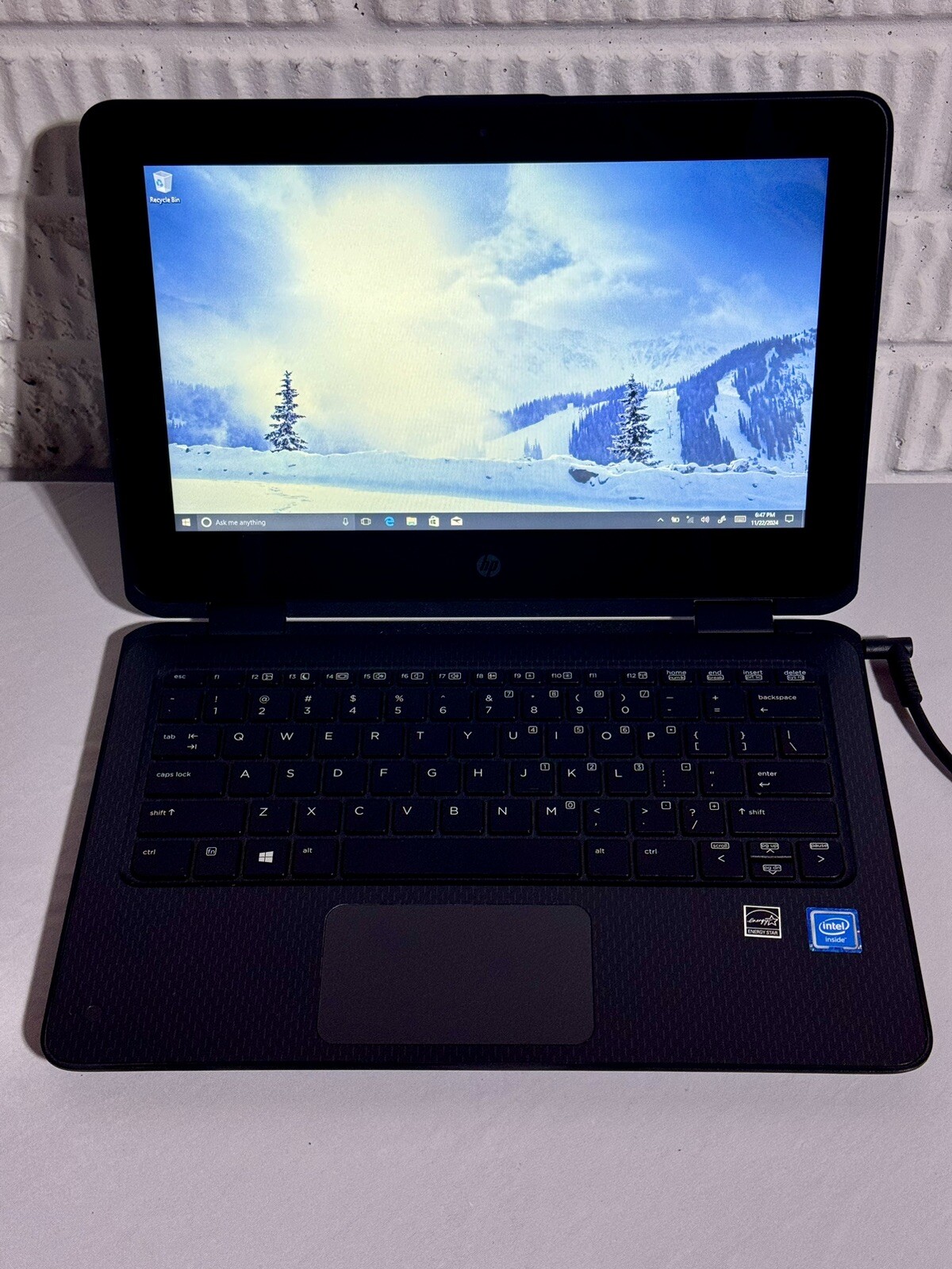 Lot 4 – BAD BATTERY – HP ProBook x360 11-G1 EE 11.6-inch Convertible