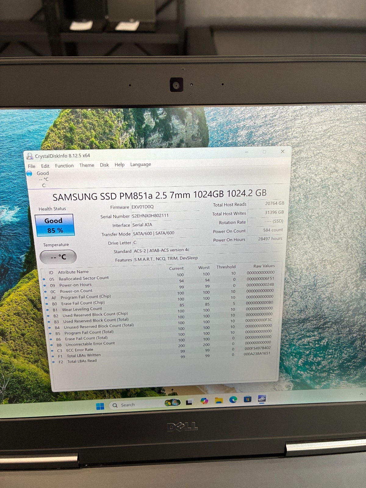 Dell Precision 7510: 15.6″ (4k) / i7-6920HQ / RAM 48Gb / Quadro M2000M / SSD 1Tb