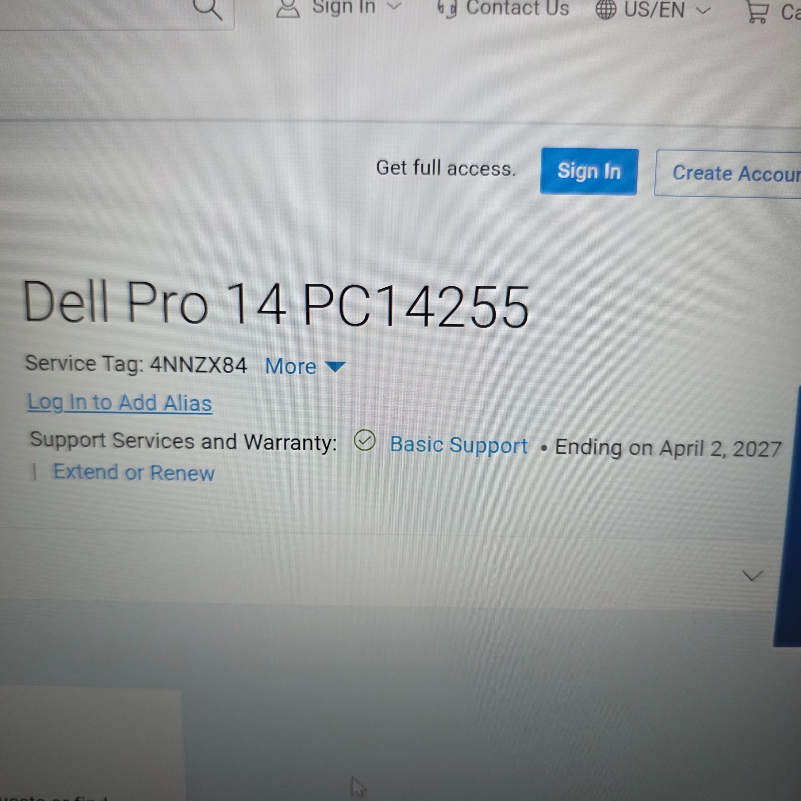 Dell Pro 14 PC14255 14″ Ryzen 5 220 • 8GB • 256GB SSD • Radeon 740M • Win 11 Pro