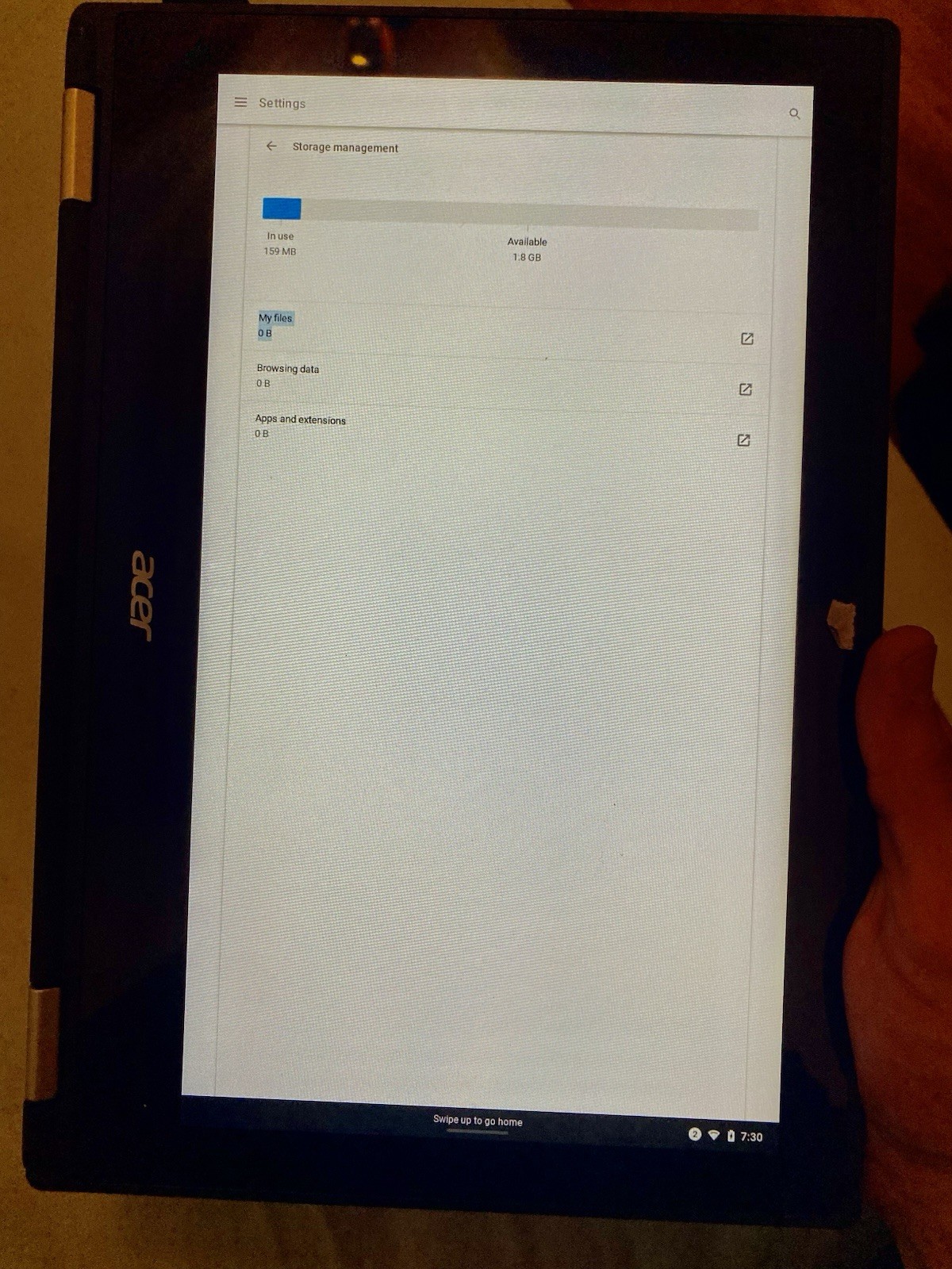 Acer Chromebook 511 R752T-C3M5 11.6″ Touch Intel 1.1Ghz 4GB Ram 32GB SSD Grade A