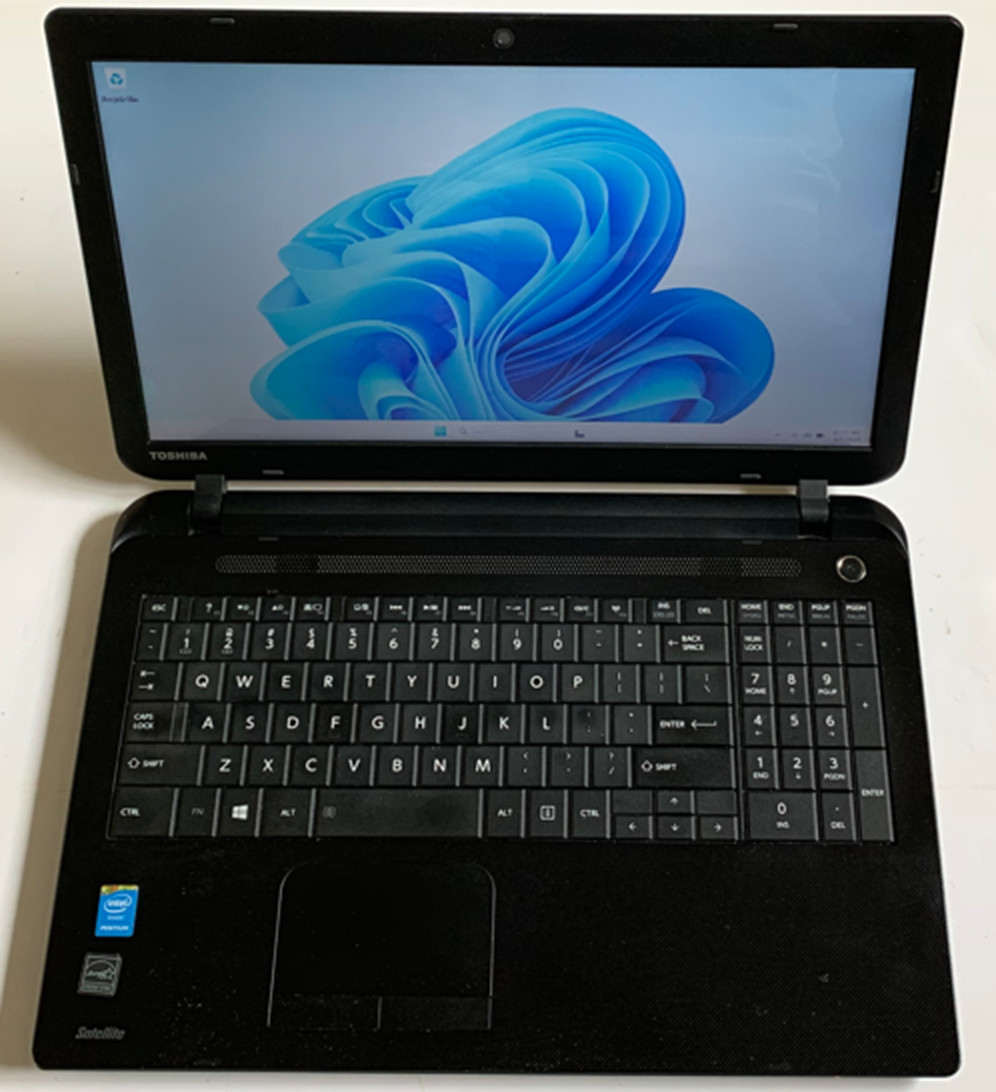 Toshiba Satellite C55-B 15.6″ WIN 11 ACTIVATED Intel 2.16/2.4GHZ 4GB RAM 320GB