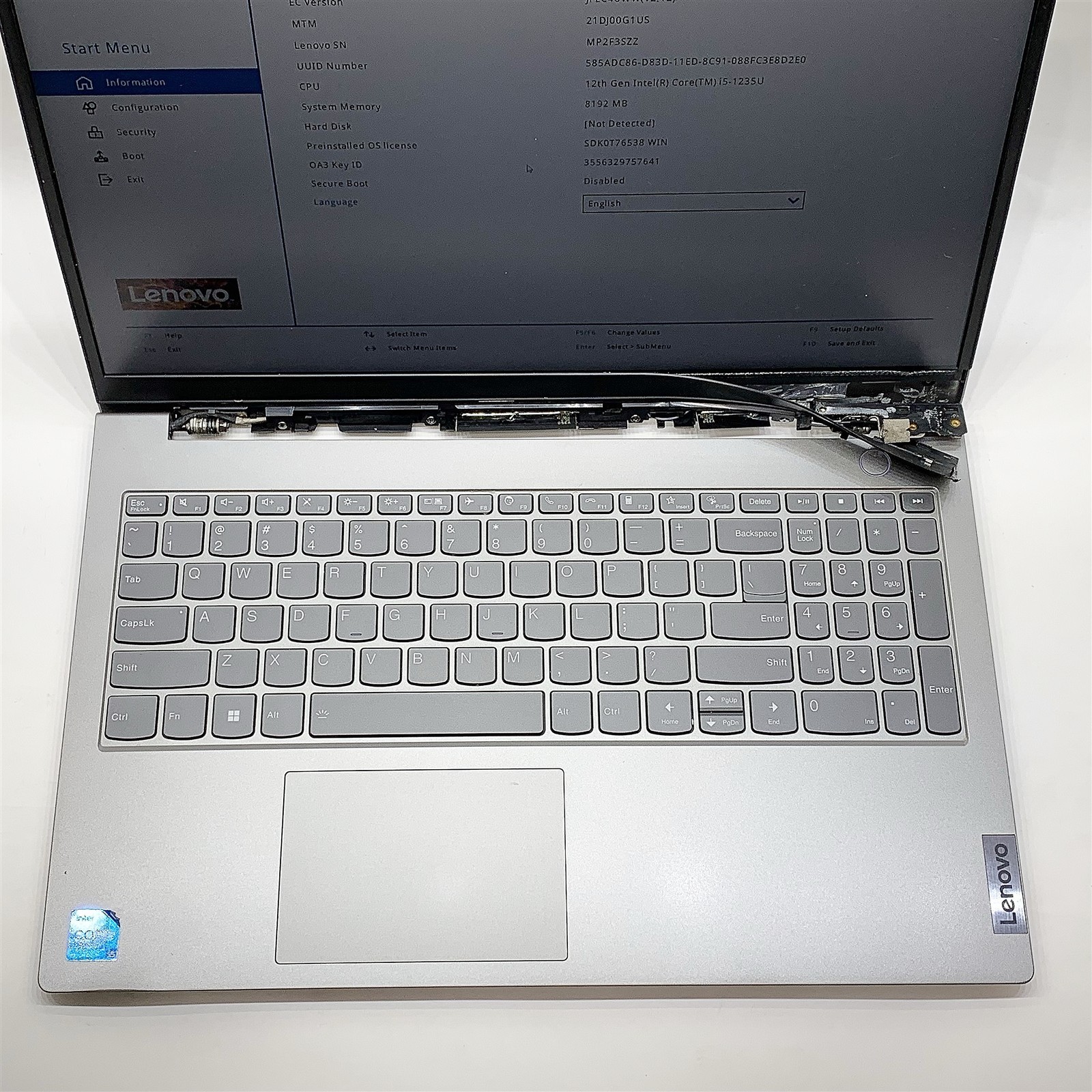 Lenovo ThinkBook 15 G4 Laptop Intel Core i5 1235U 1.30GHZ 15.6″ 8GB RAM NO HDD