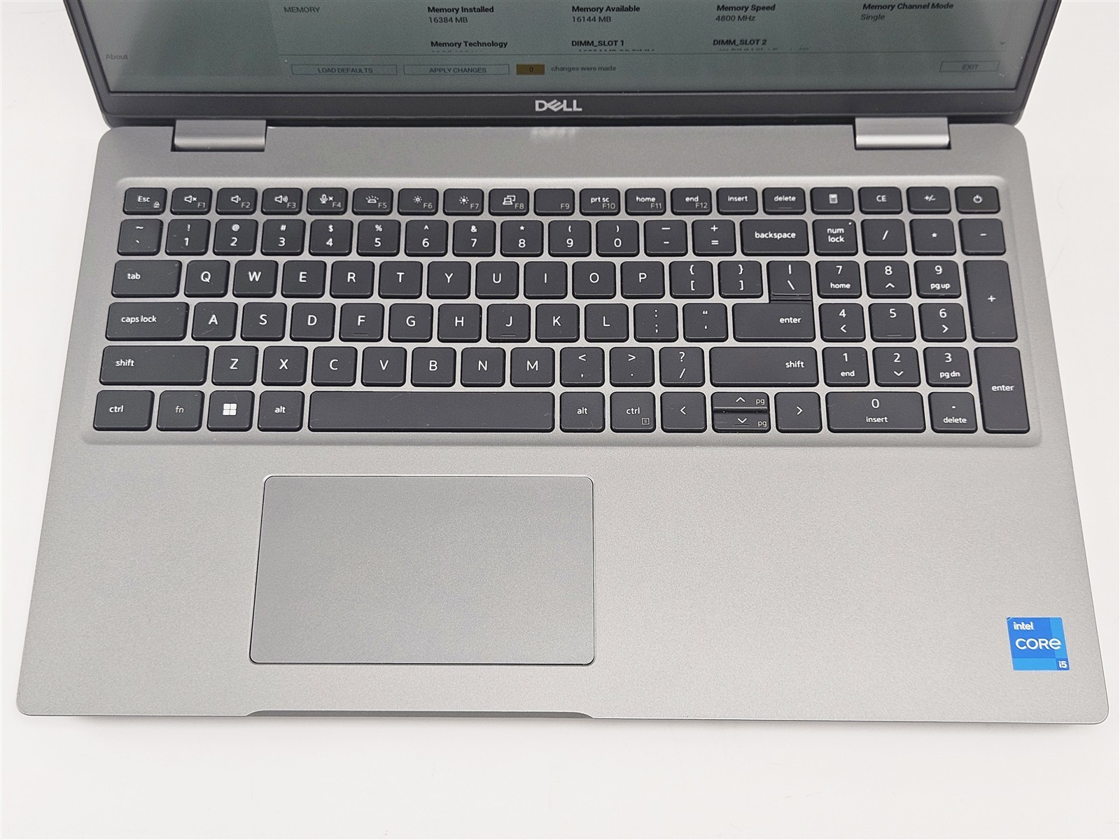 Dell Precision 3571 i5-12600H 16GB RAM 256GB SSD 15.6″ P104F No OS Gray