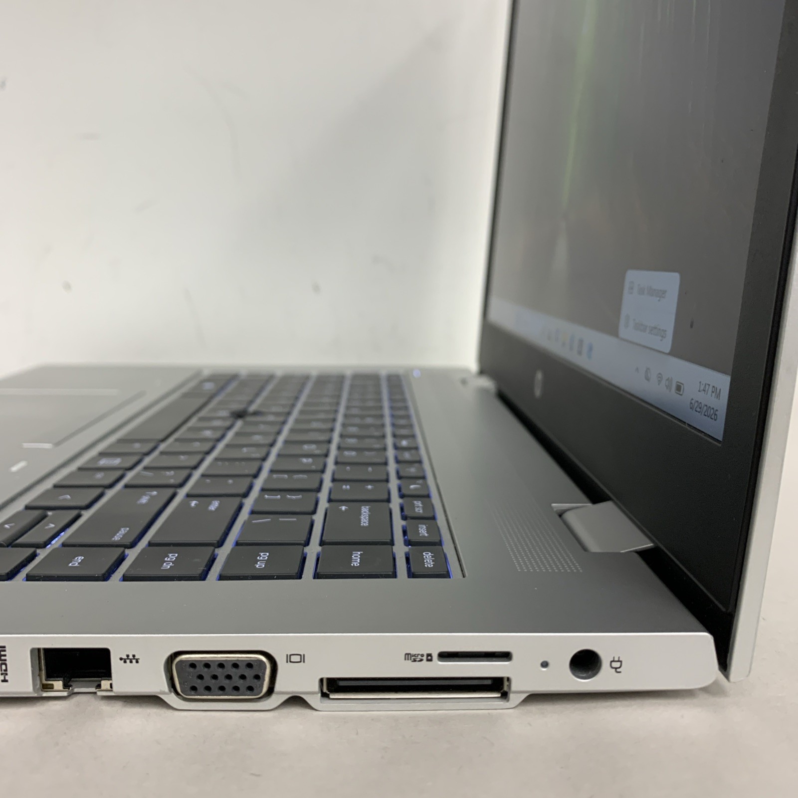 HP Probook 640 G5 i5-8265U 8GB RAM 256GB SSD Win11Pro