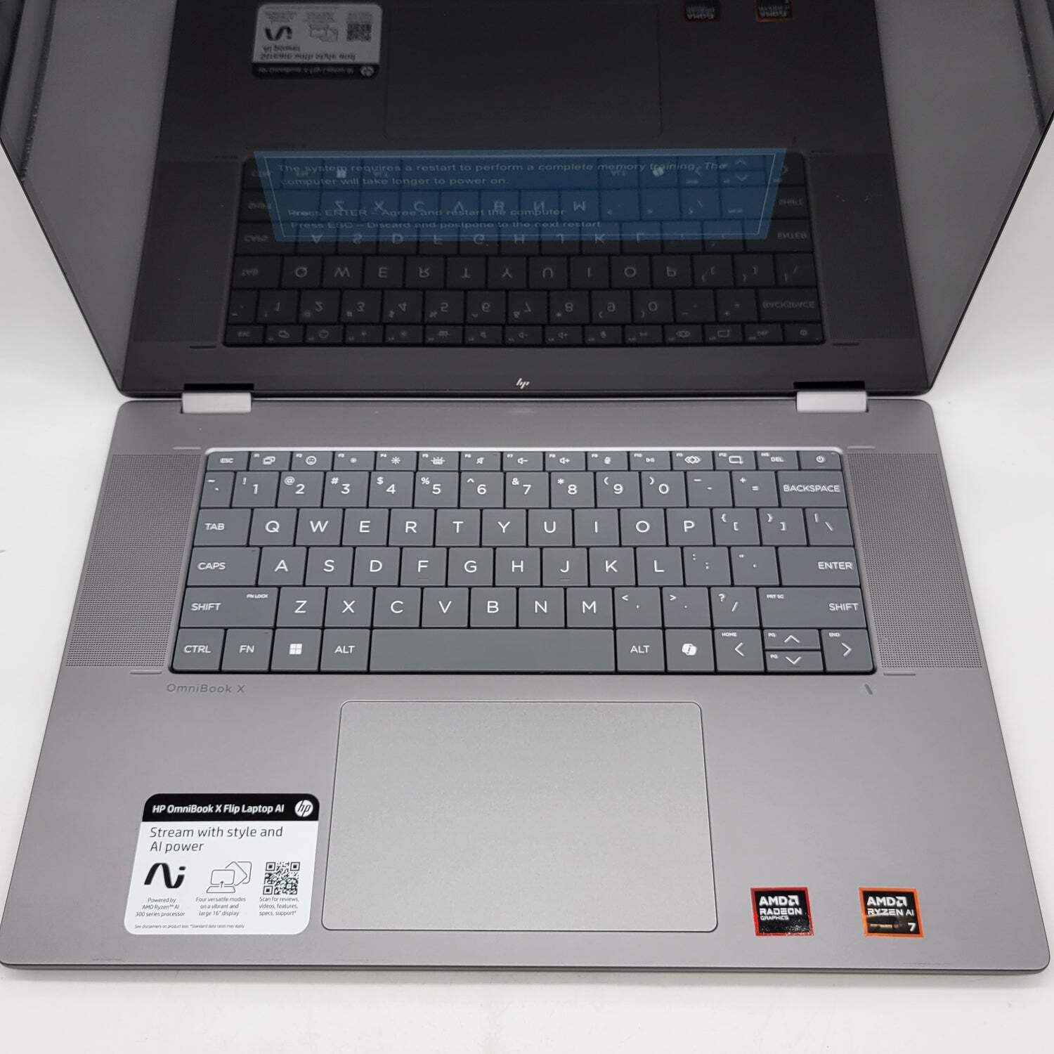 HP OmniBook X Flip 16-AR0033DX 16″ Ryzen AI 7 350 2.0GHz 24GB RAM 1TB SSD