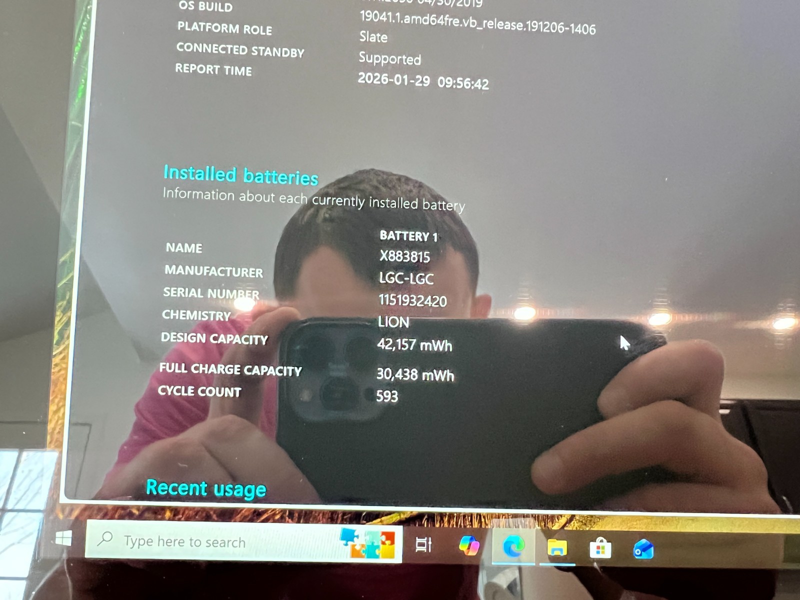 Microsoft Surface Pro 3 12 Touch i5-4300U 4GB 128GB SSD Win10 Pro + Keyboard