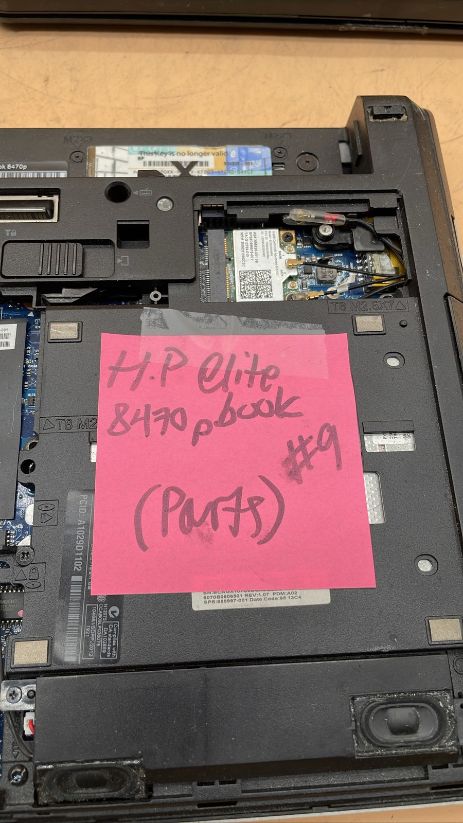 HP EliteBook 8470p Compaq CQ57 & Gateway MT6707 Laptop No HDD for Parts/Repair